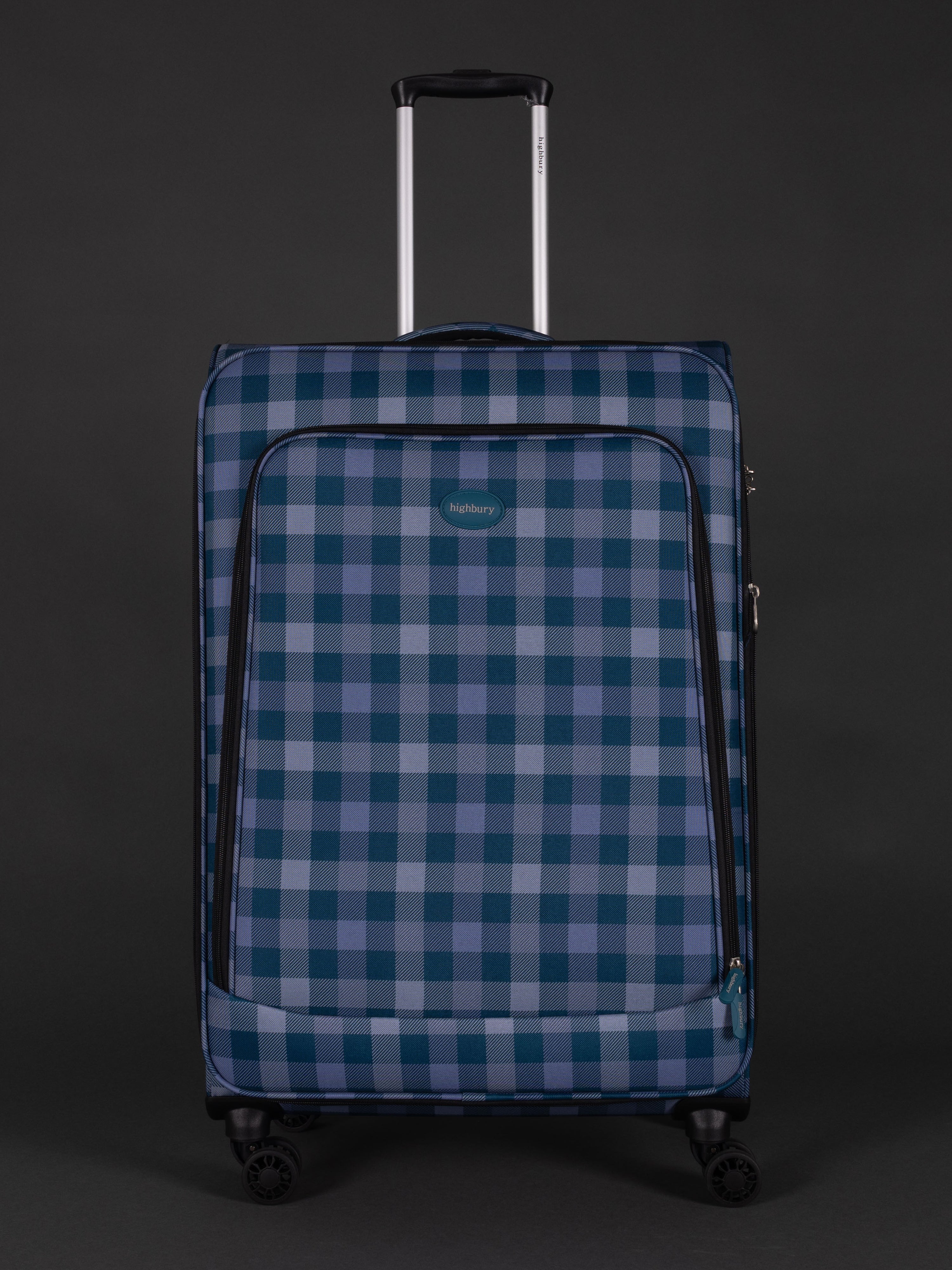 "28 inch large suitcase with 8 wheels"