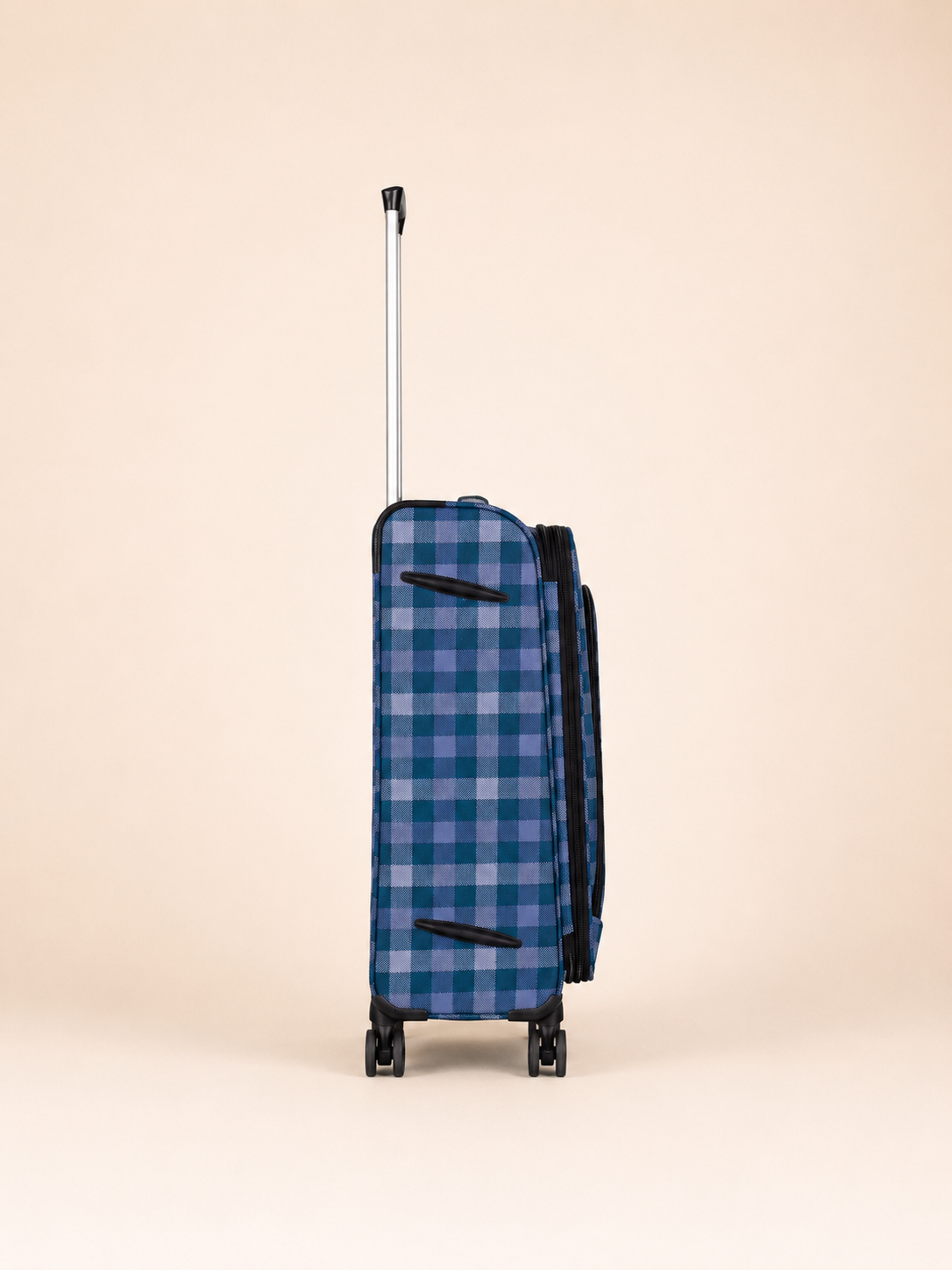 Highbury 3-Piece Luggage Set with 8 Spinner Wheels – Polyester Suitcases 20", 24", 28" (Cabin, Medium & Large)