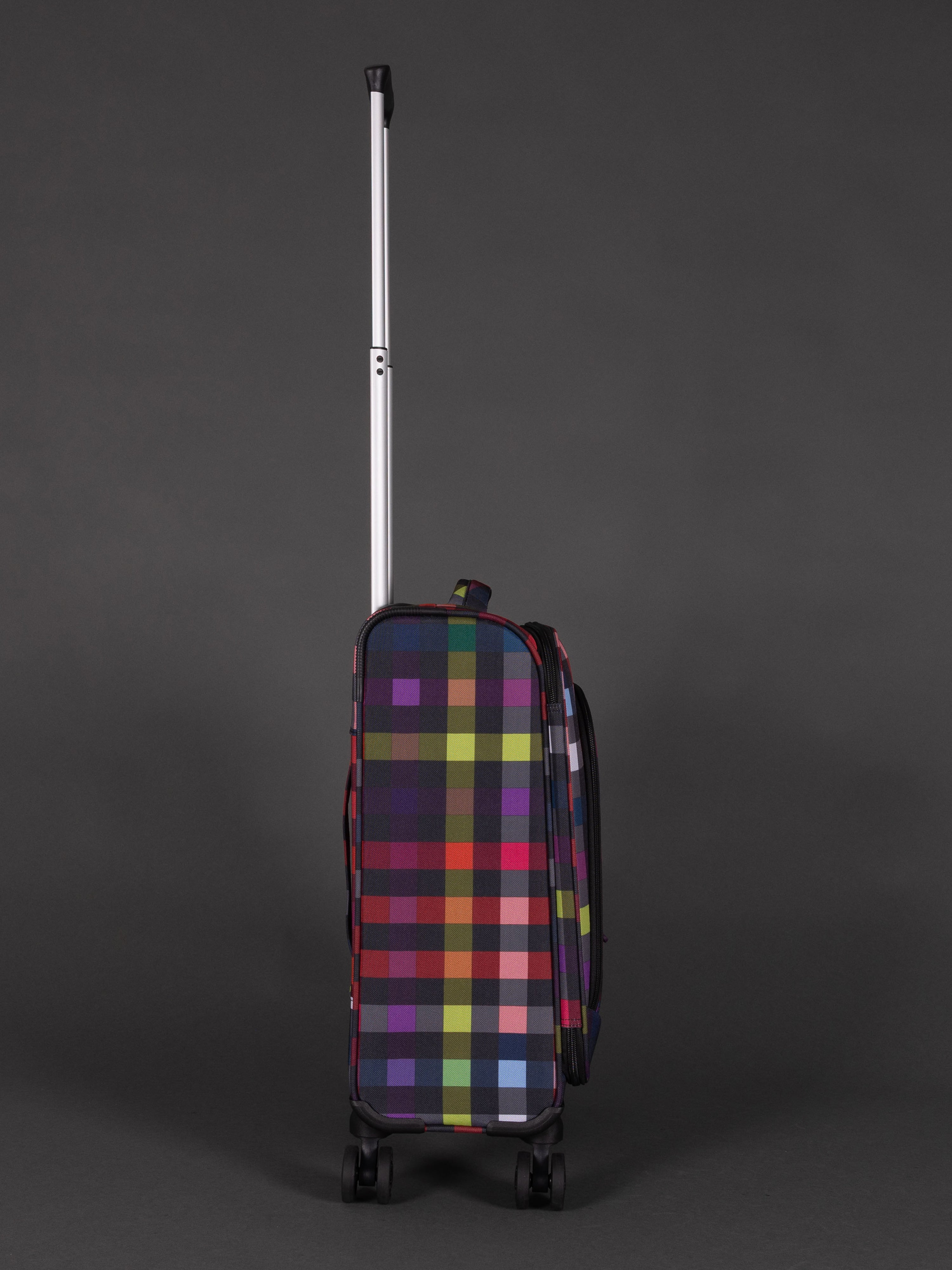 Highbury 3-Piece Luggage Set with 8 Spinner Wheels – Polyester Suitcases 20", 24", 28" (Cabin, Medium & Large)