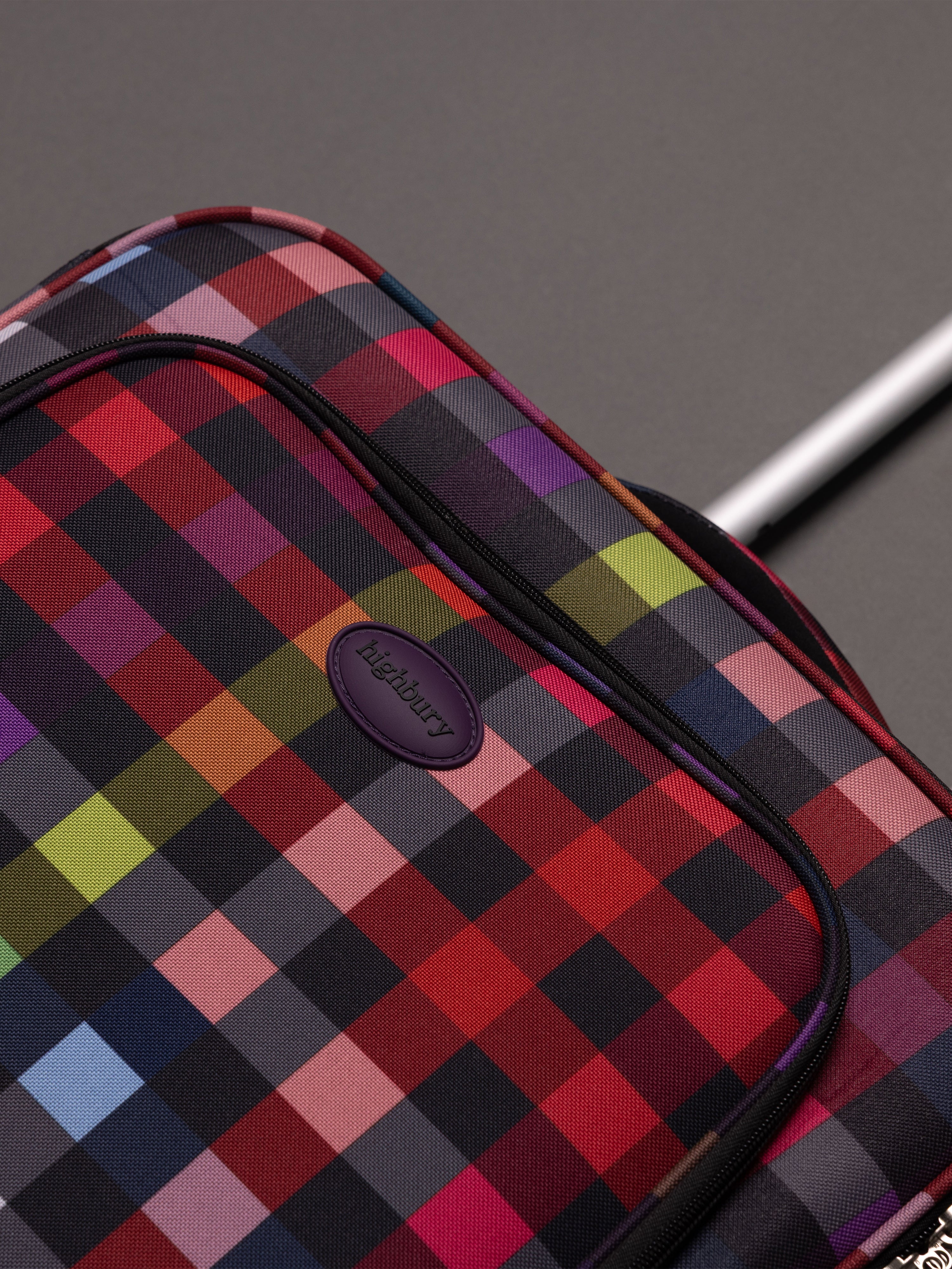 Highbury 3-Piece Luggage Set with 8 Spinner Wheels – Polyester Suitcases 20", 24", 28" (Cabin, Medium & Large)