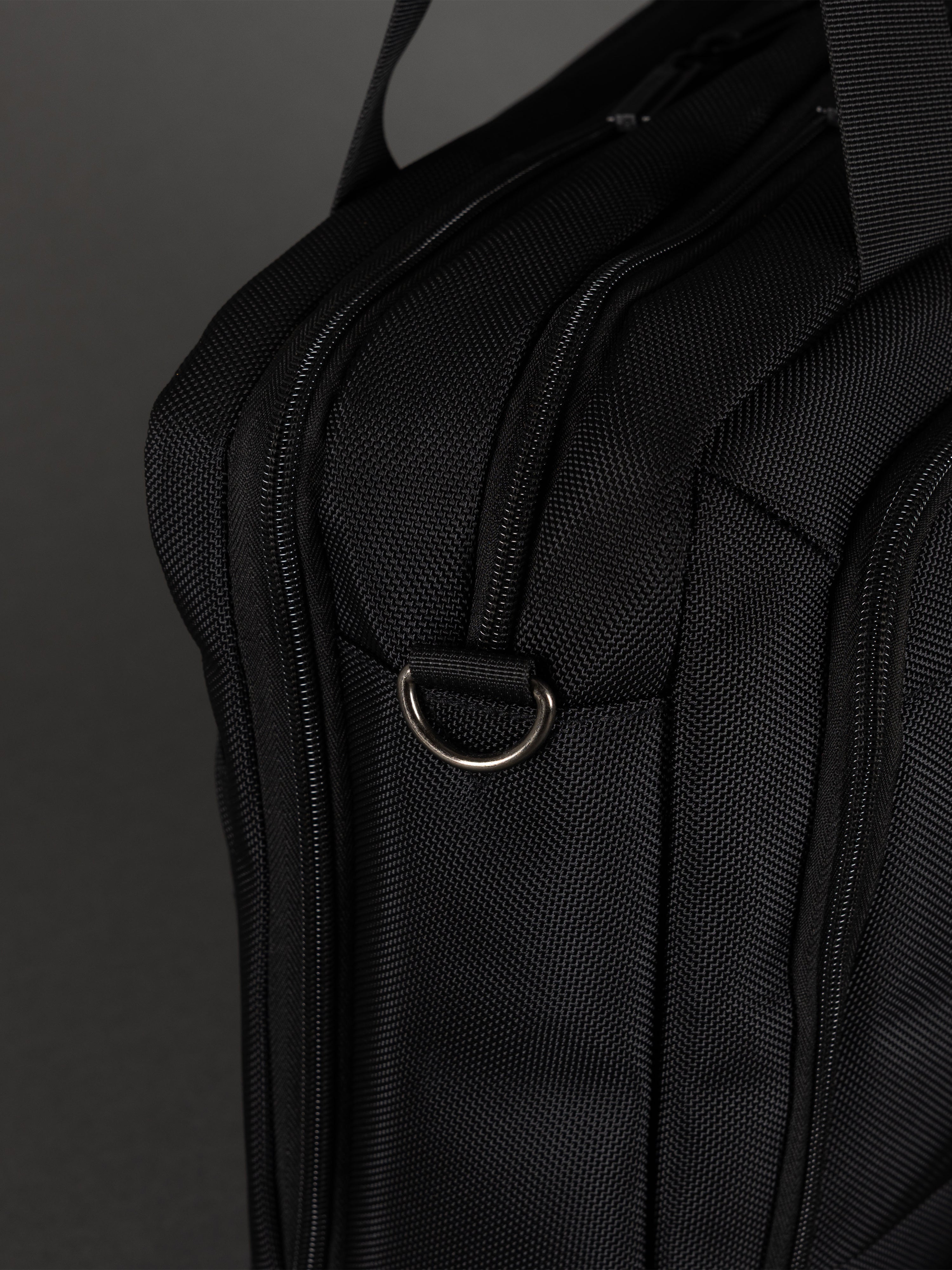 Highbury Black Business Bag – Professional Laptop Briefcase with Organiser Sections & Shoulder Strap