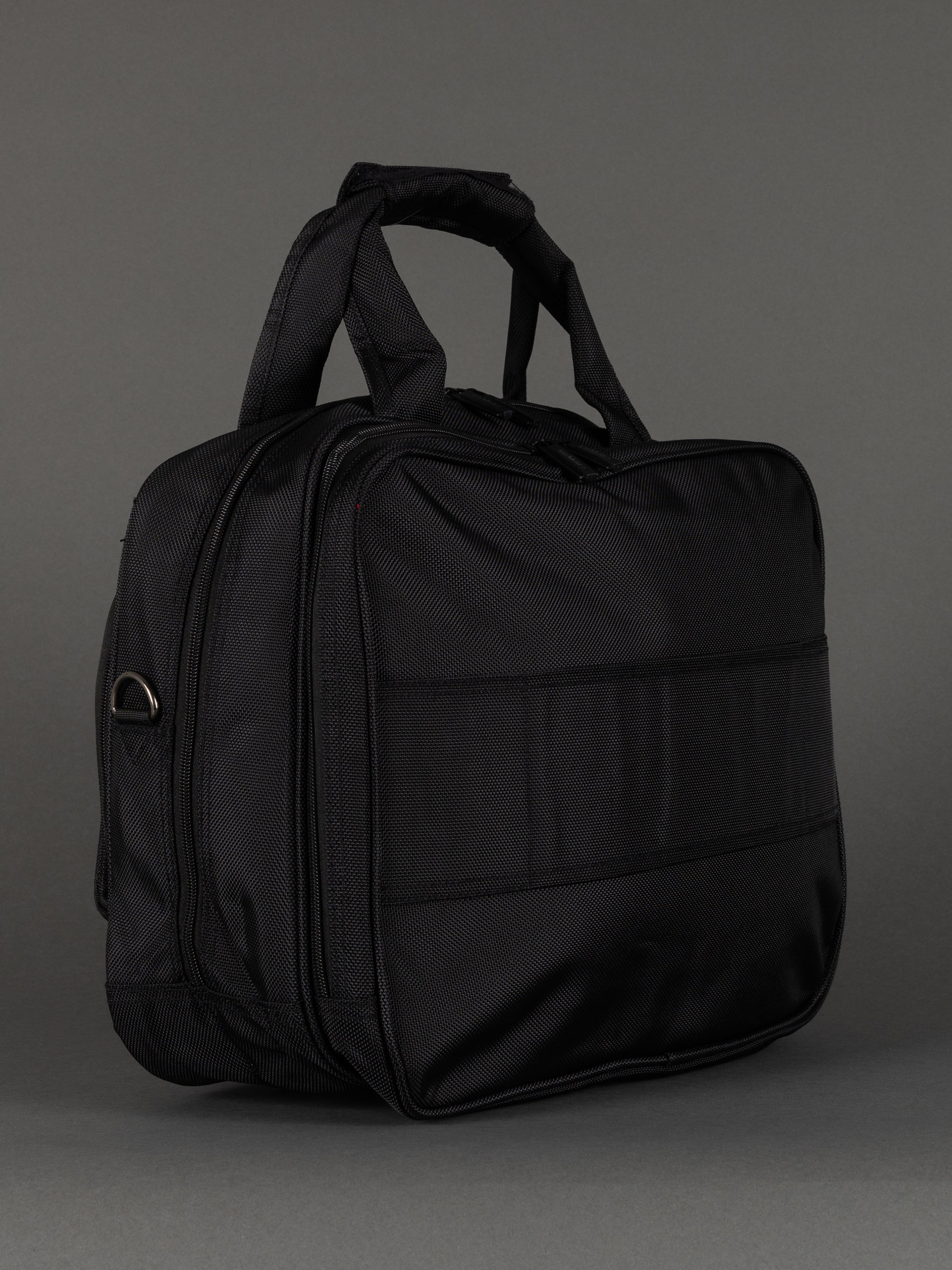 "Durable polyester business laptop bag for professionals"