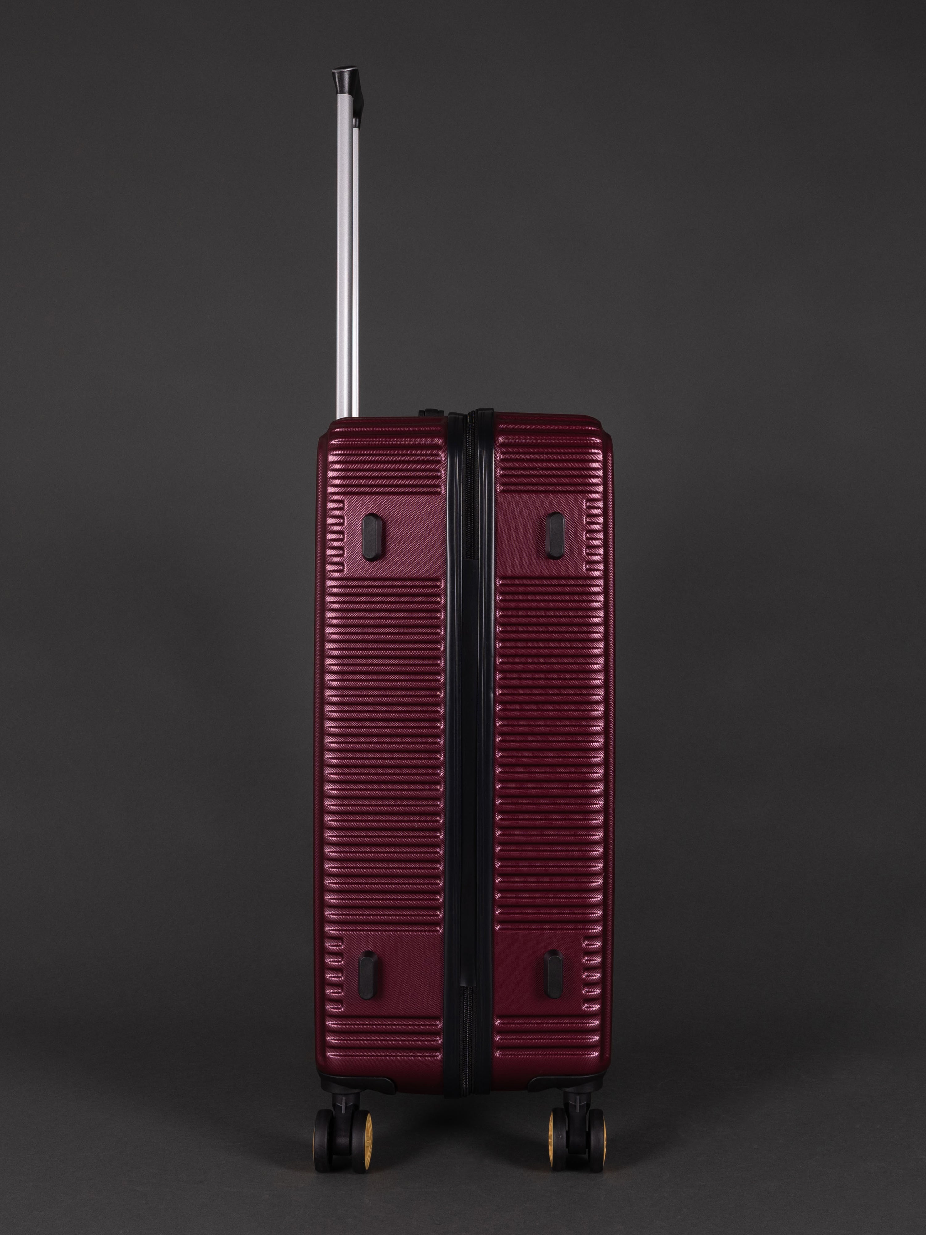 Highbury Burgundy Hardside Luggage Polypropylene Hard-Shell Spinner/Suitcase Set with 8 Wheels - 29 inches, 25 inches, 20 inches