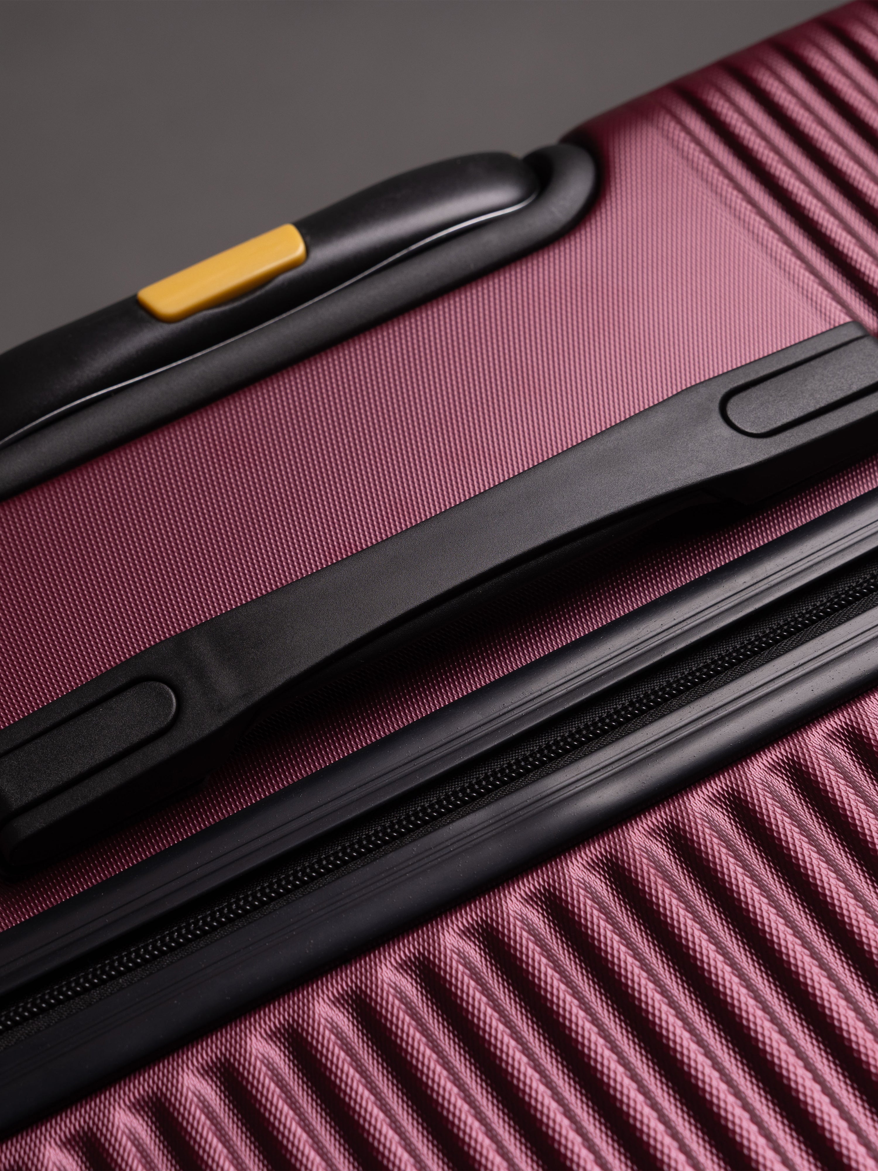 Highbury Burgundy Hardside Luggage Polypropylene Hard-Shell Spinner/Suitcase Set with 8 Wheels - 29 inches, 25 inches, 20 inches