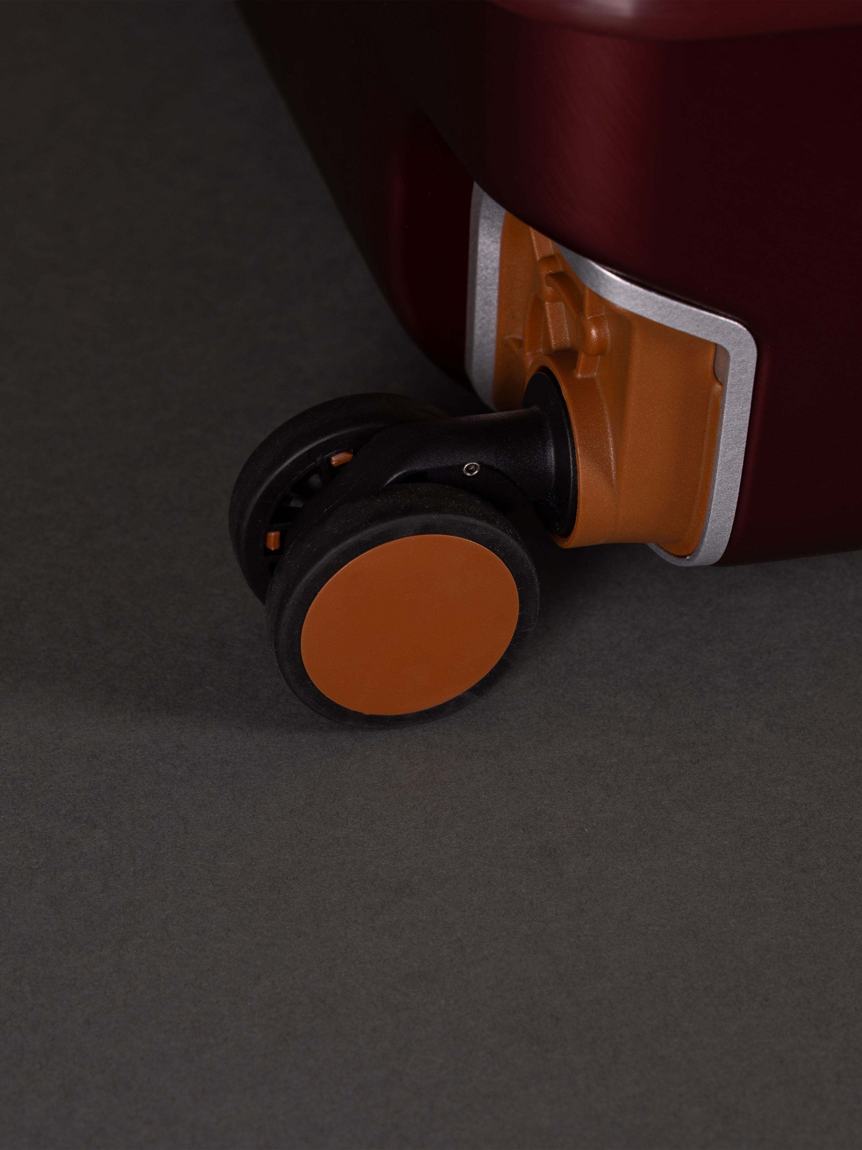 Highbury Elegance Burgundy TSA Hard-Shell 4-Wheel Spinner Luggage Set – 10 Year Warranty