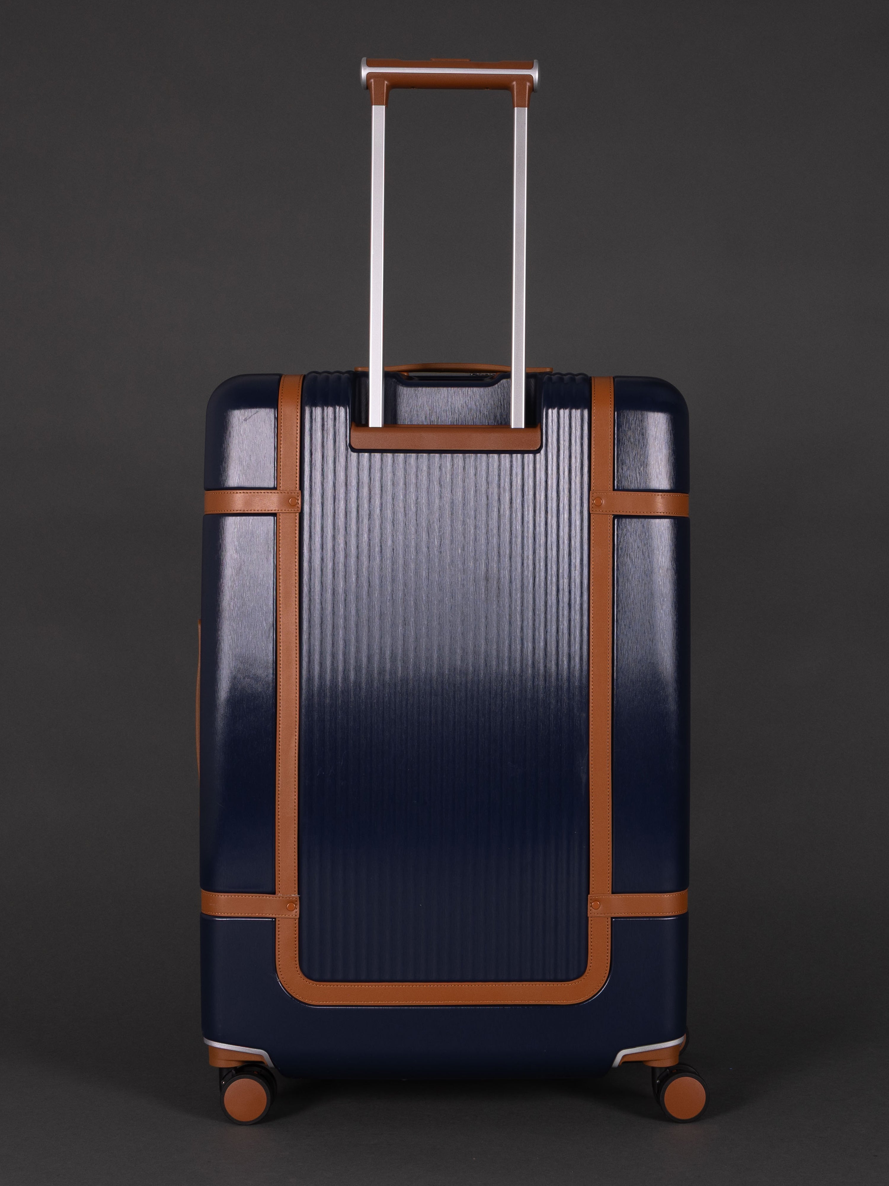 Highbury Elegance Navy TSA Hard-Shell 4-Wheel Spinner Luggage – 10 Year Warranty