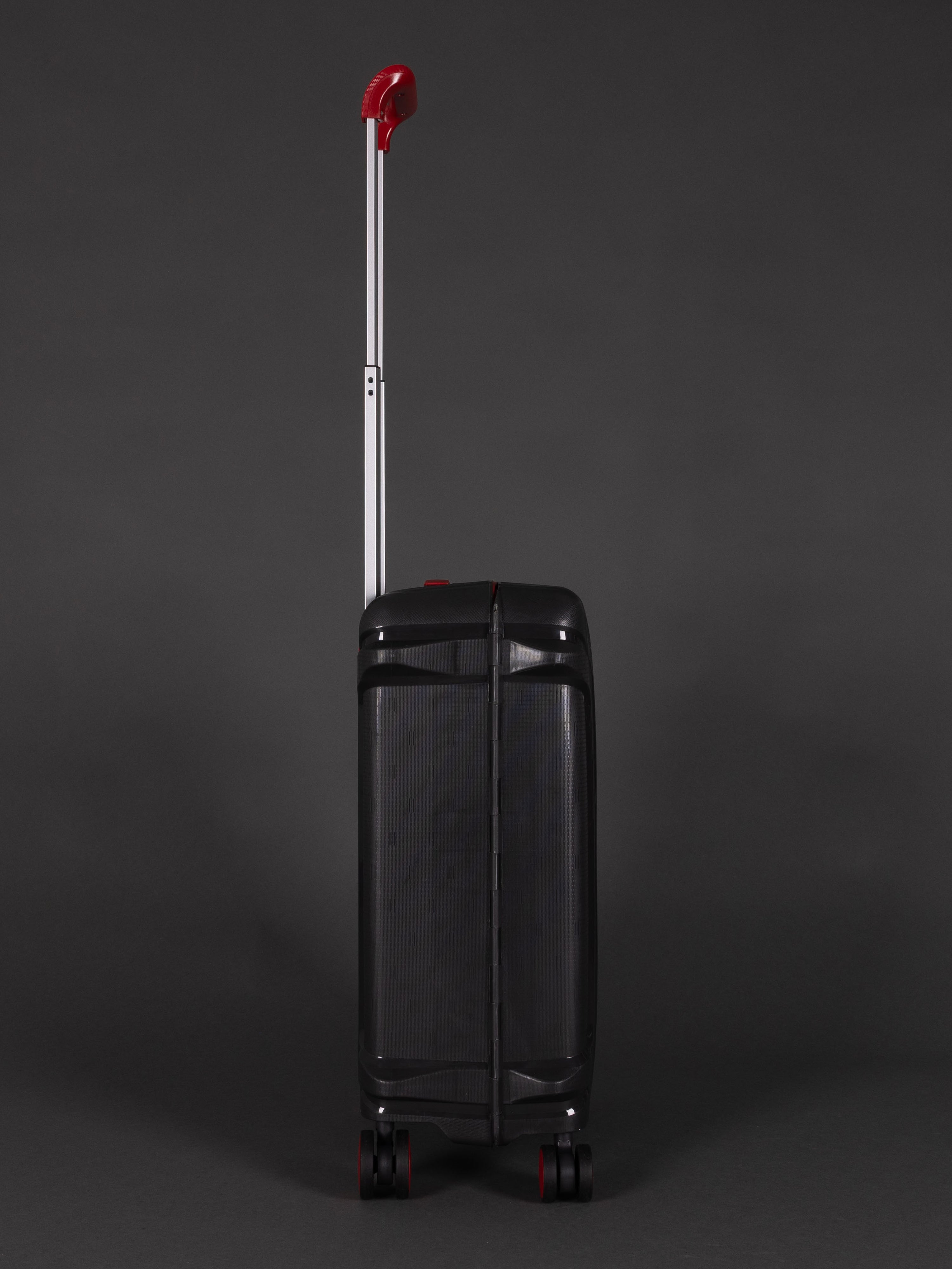 Highbury Guard Dark Grey Hard Shell Luggage – TSA Lock Suitcase with 8 Spinner Wheels (3 Piece Set or Individual Sizes, 10-Year Warranty)