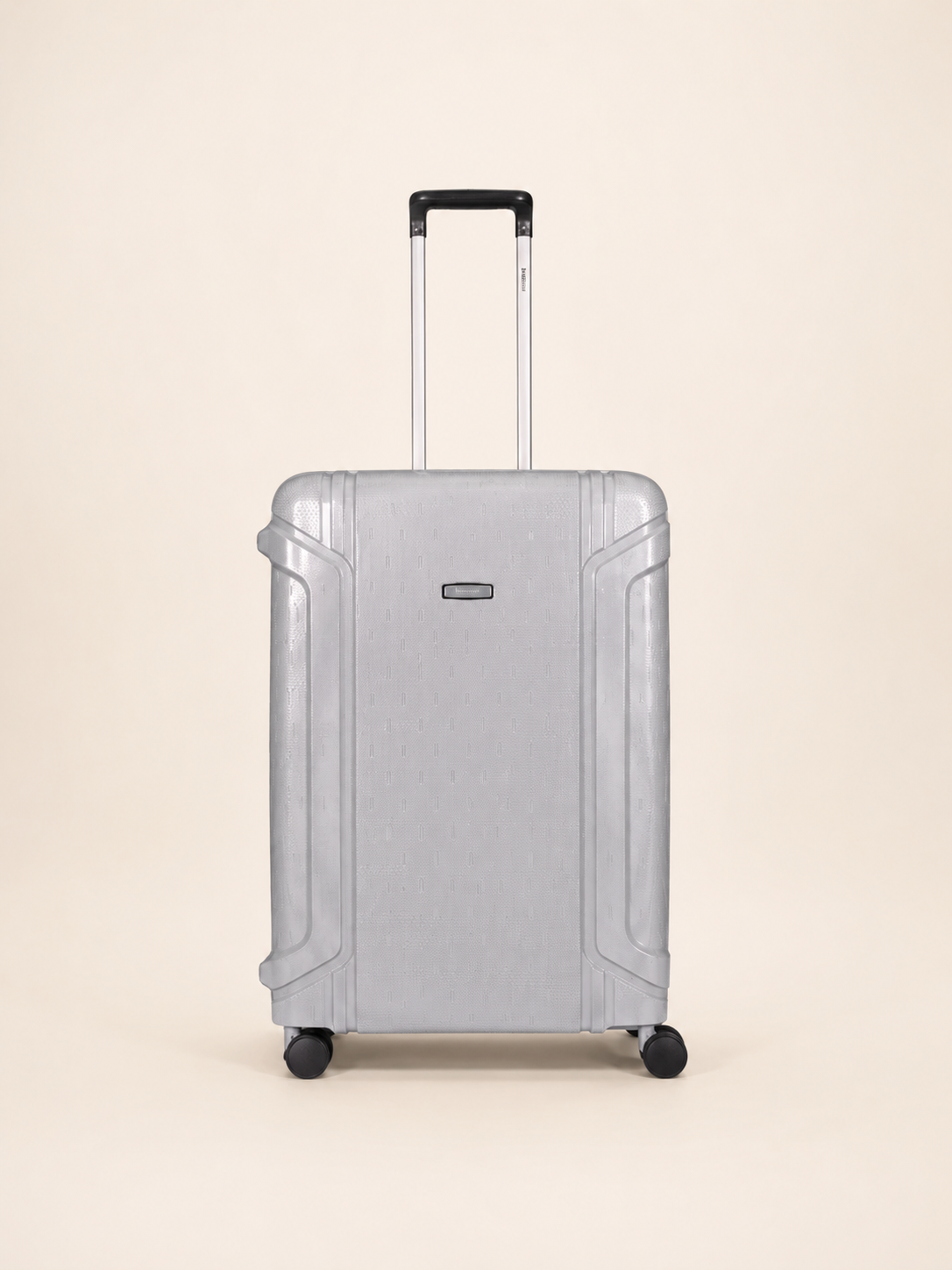 Highbury Guard Silver Hard Shell Luggage – TSA Lock Suitcase with 8 Spinner Wheels (3 Piece Set or Individual Sizes, 10-Year Warranty)