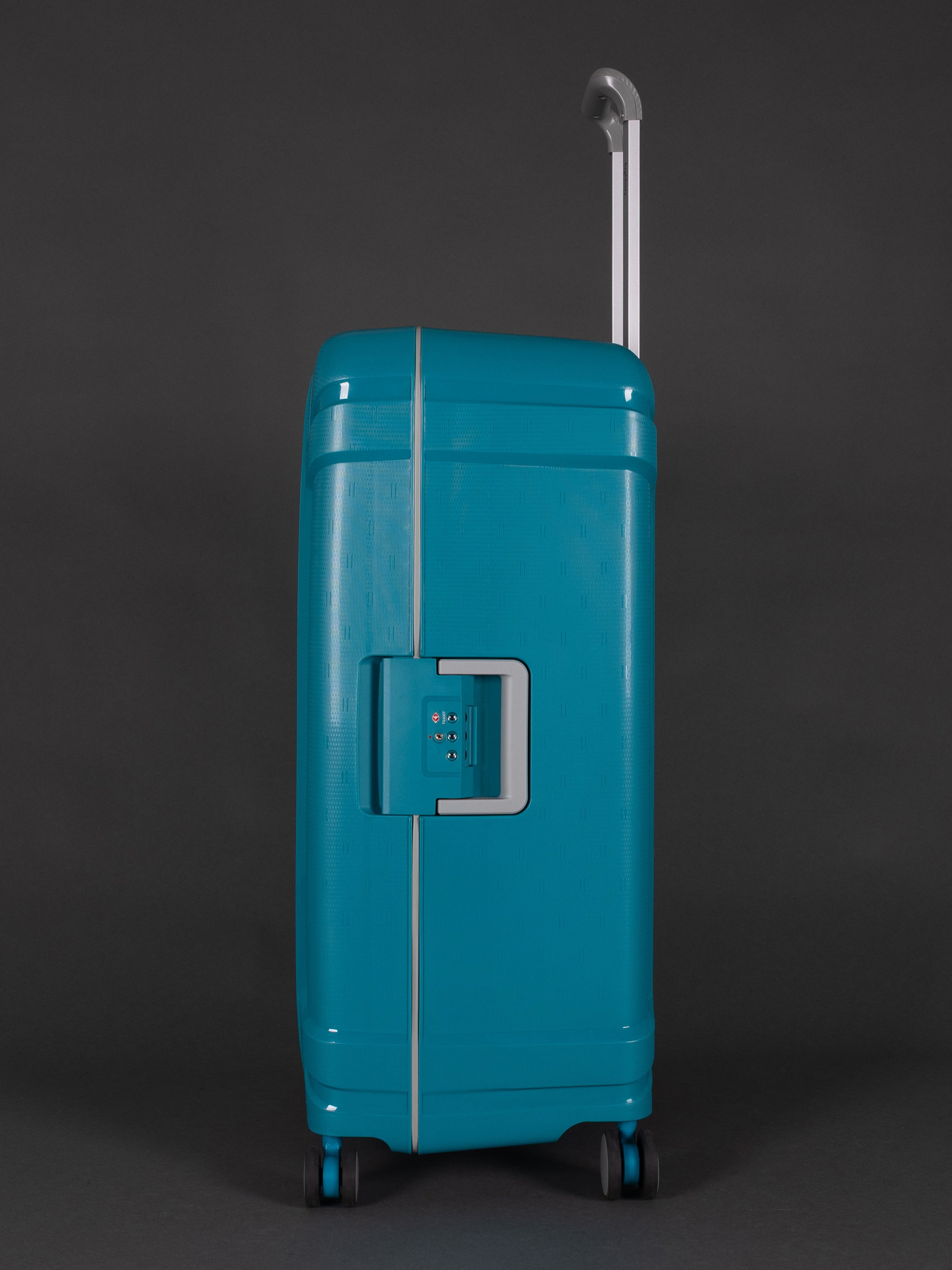 Highbury Guard Teal Hard Shell Luggage – TSA Lock Suitcase with 8 Spinner Wheels (3 Piece Set or Individual Sizes, 10-Year Warranty)