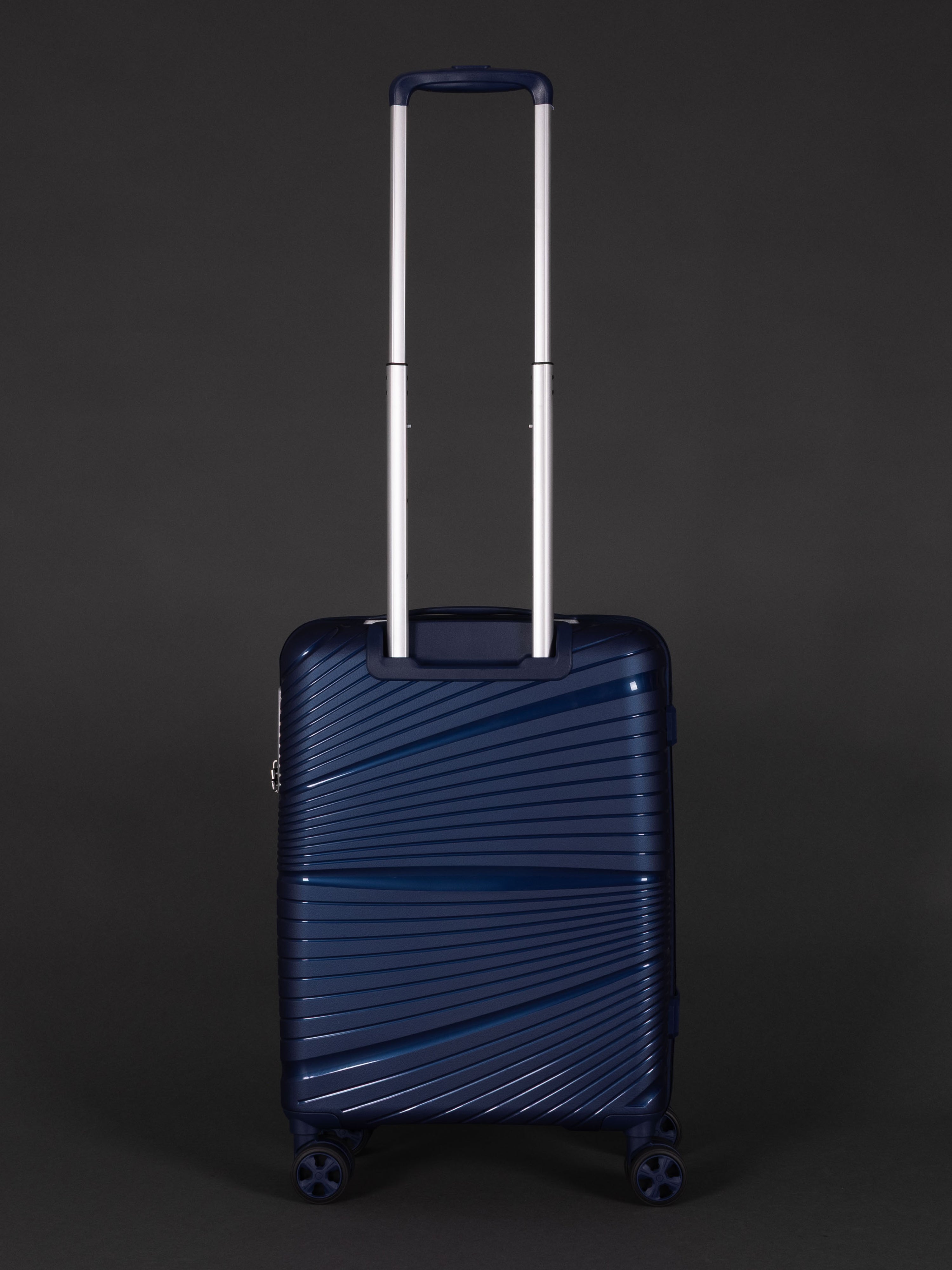 Highbury Helios Ultra-Light Blue Polypropylene Luggage Set – Hard Shell Spinner Suitcases with TSA Lock (20", 24", 28", 10-Year Warranty)