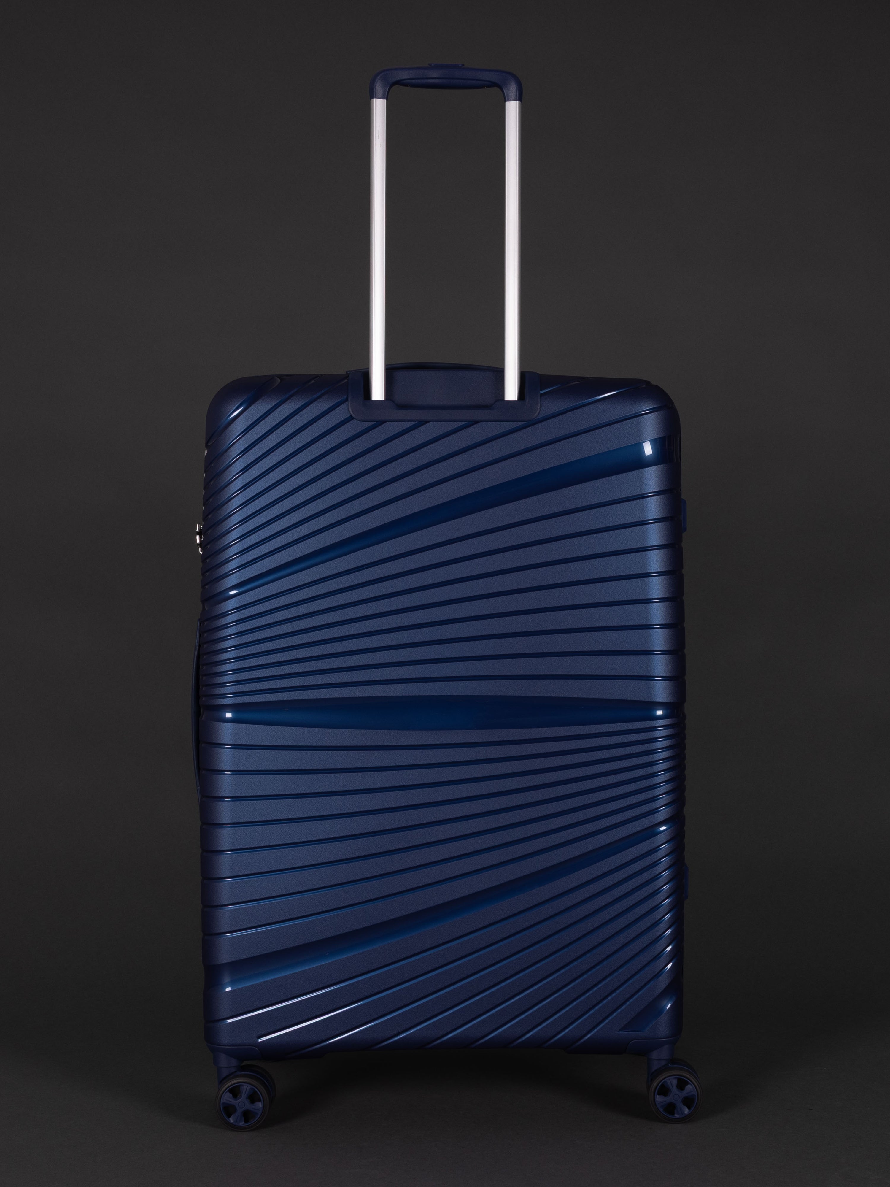 Highbury Helios Ultra-Light Blue Polypropylene Luggage Set – Hard Shell Spinner Suitcases with TSA Lock (20", 24", 28", 10-Year Warranty)