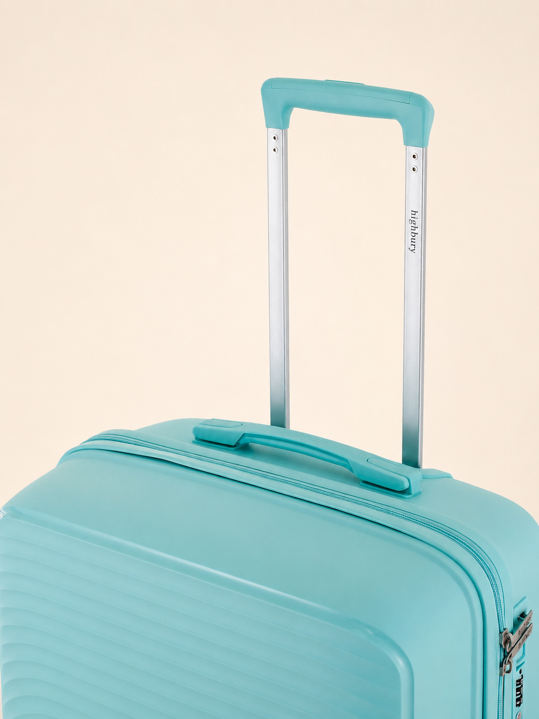 Highbury Venice Mint Hard Shell Luggage Set of 3 | Polypropylene Luggage