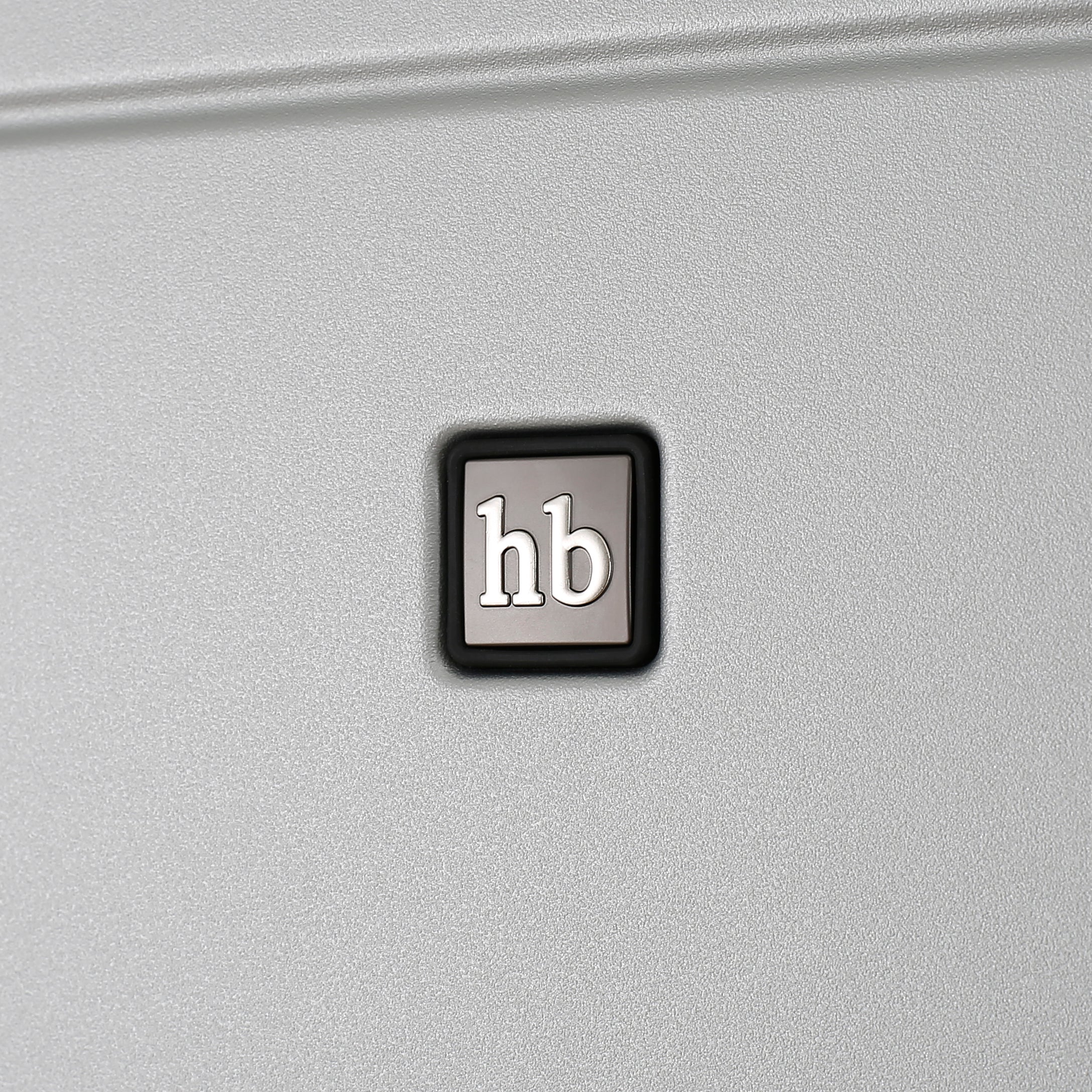Highbury Cargo Silver Aluminium Frame Luggage Set of 3 | Zipless TSA Lock Suitcases