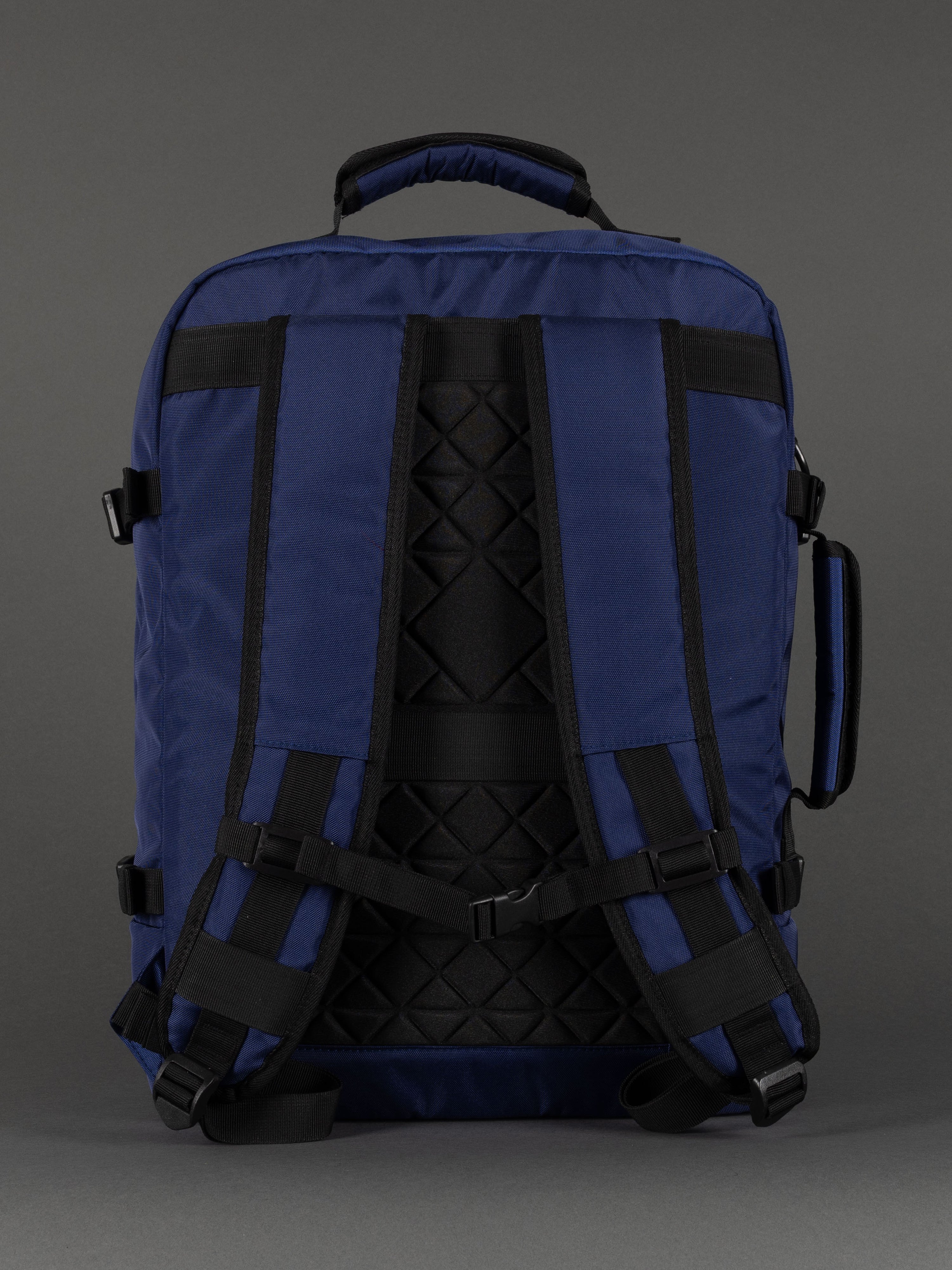 "Christmas gift idea – navy laptop backpack for travel and commuting"