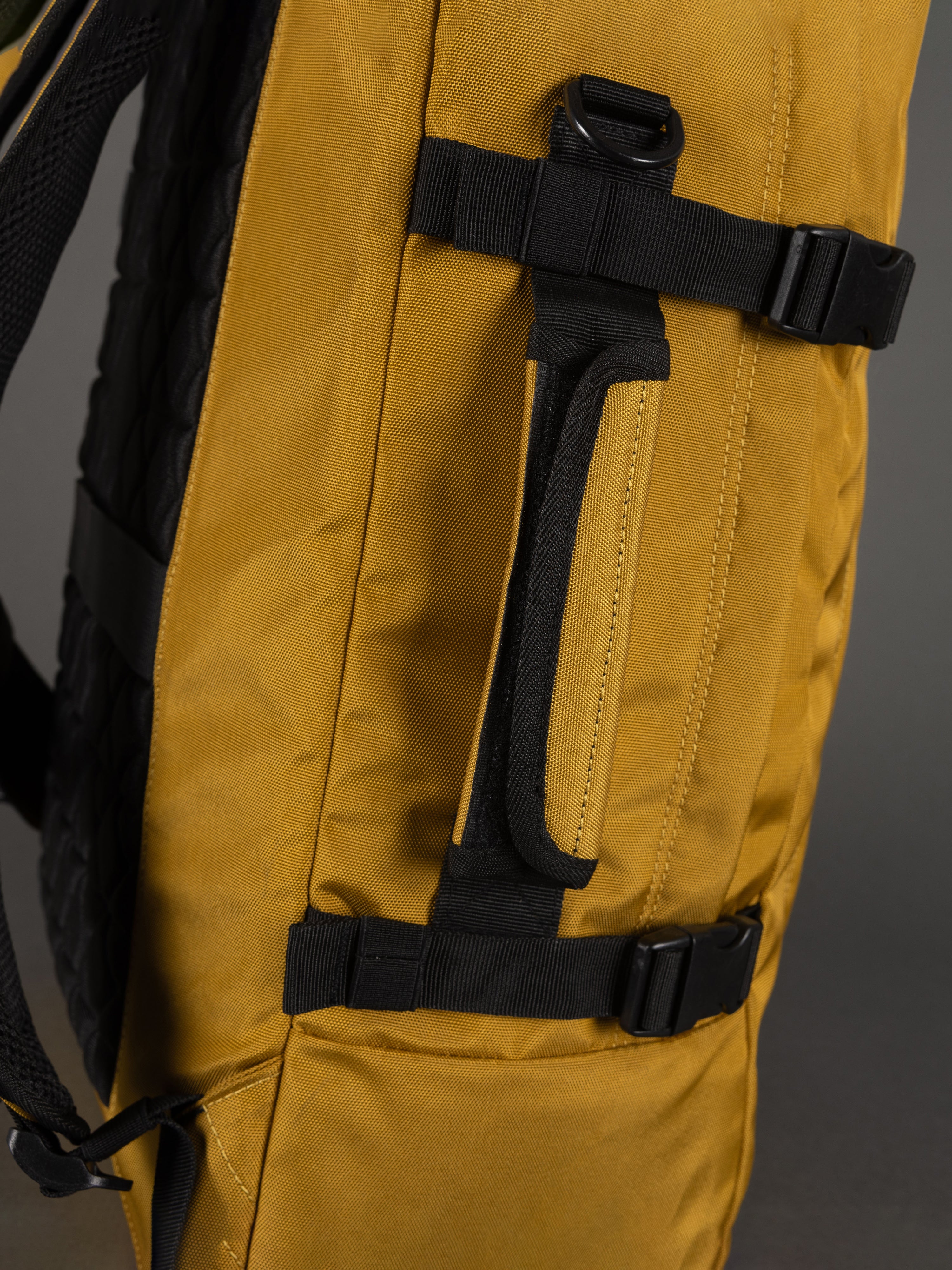 Highbury 20-Inch Yellow Cabin Backpack – Premium 1680D Polyester Laptop & Travel Bag