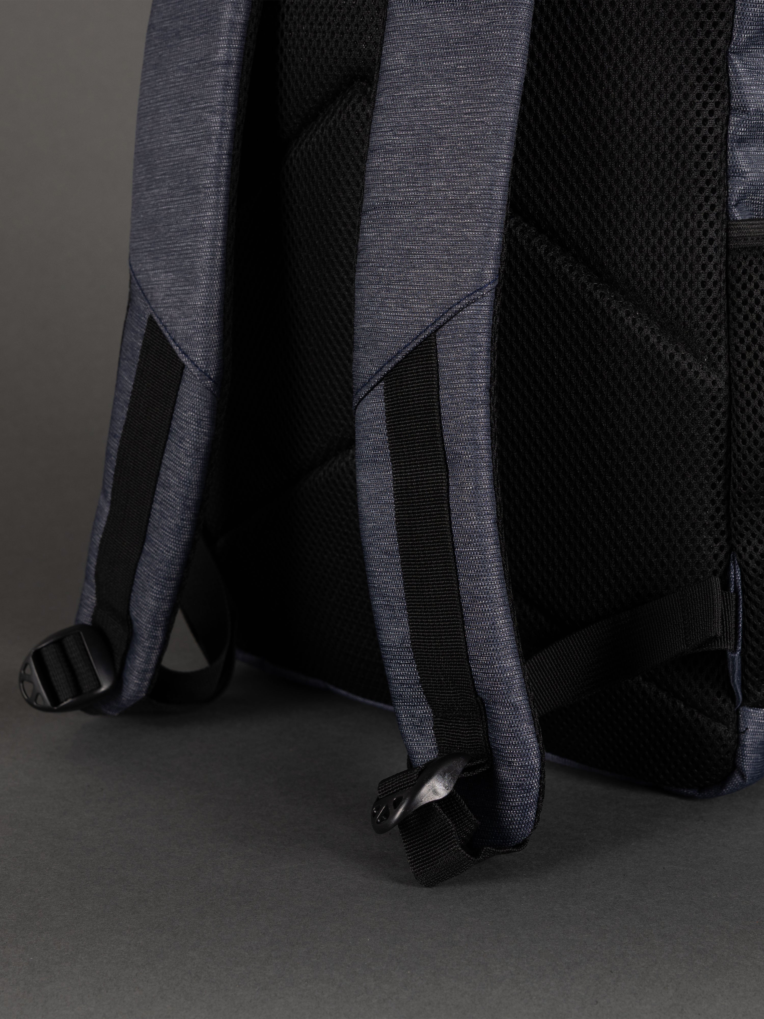 Highbury 18-Inch Navy Laptop Backpack – Polyester Cabin-Size Work, School & Travel Bag