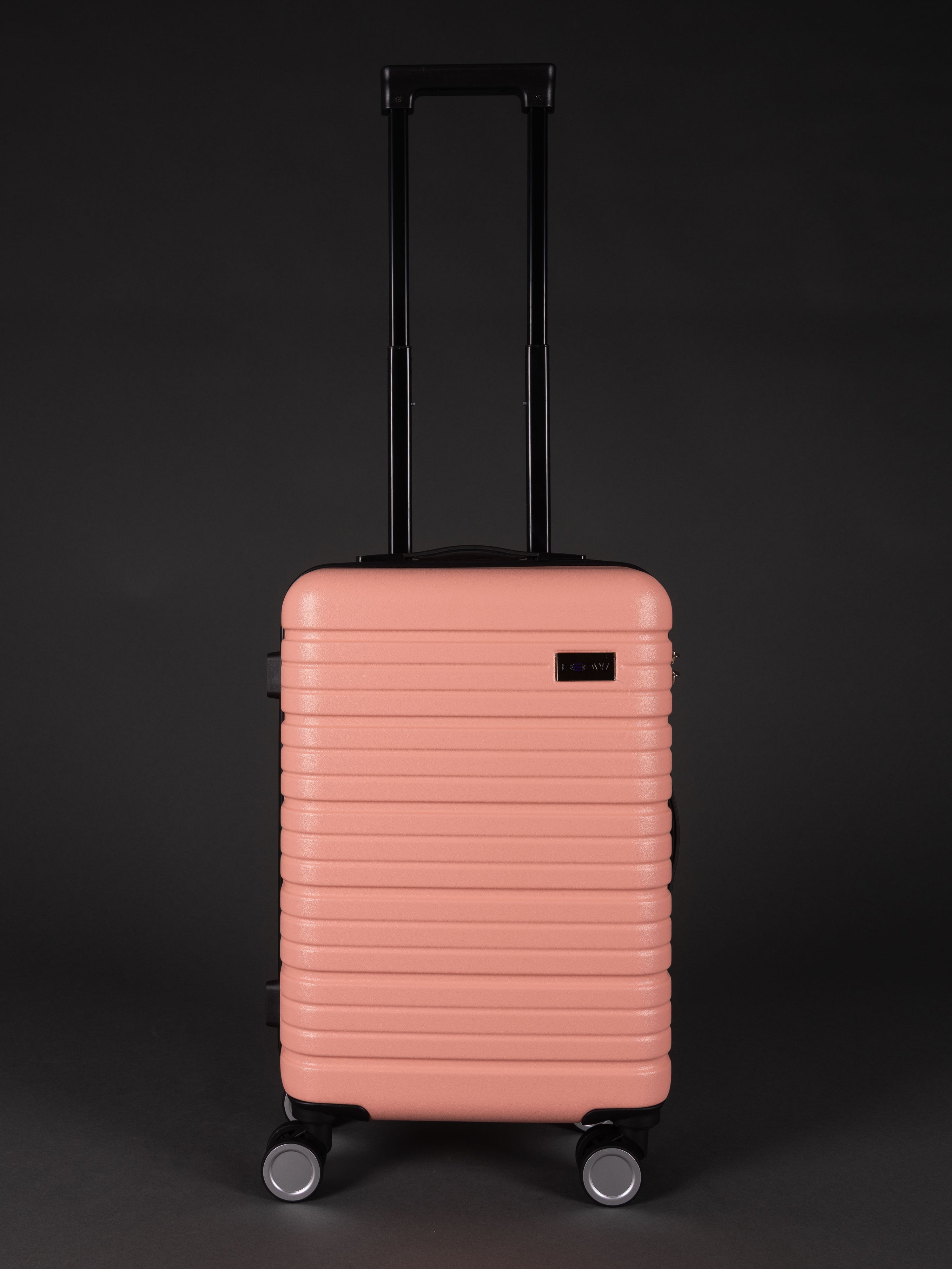 BEOW 3 Piece Pink Luggage Set – 20", 24" & 28" Suitcases with Expandable Hard Shell, Spinner Wheels & TSA Locks