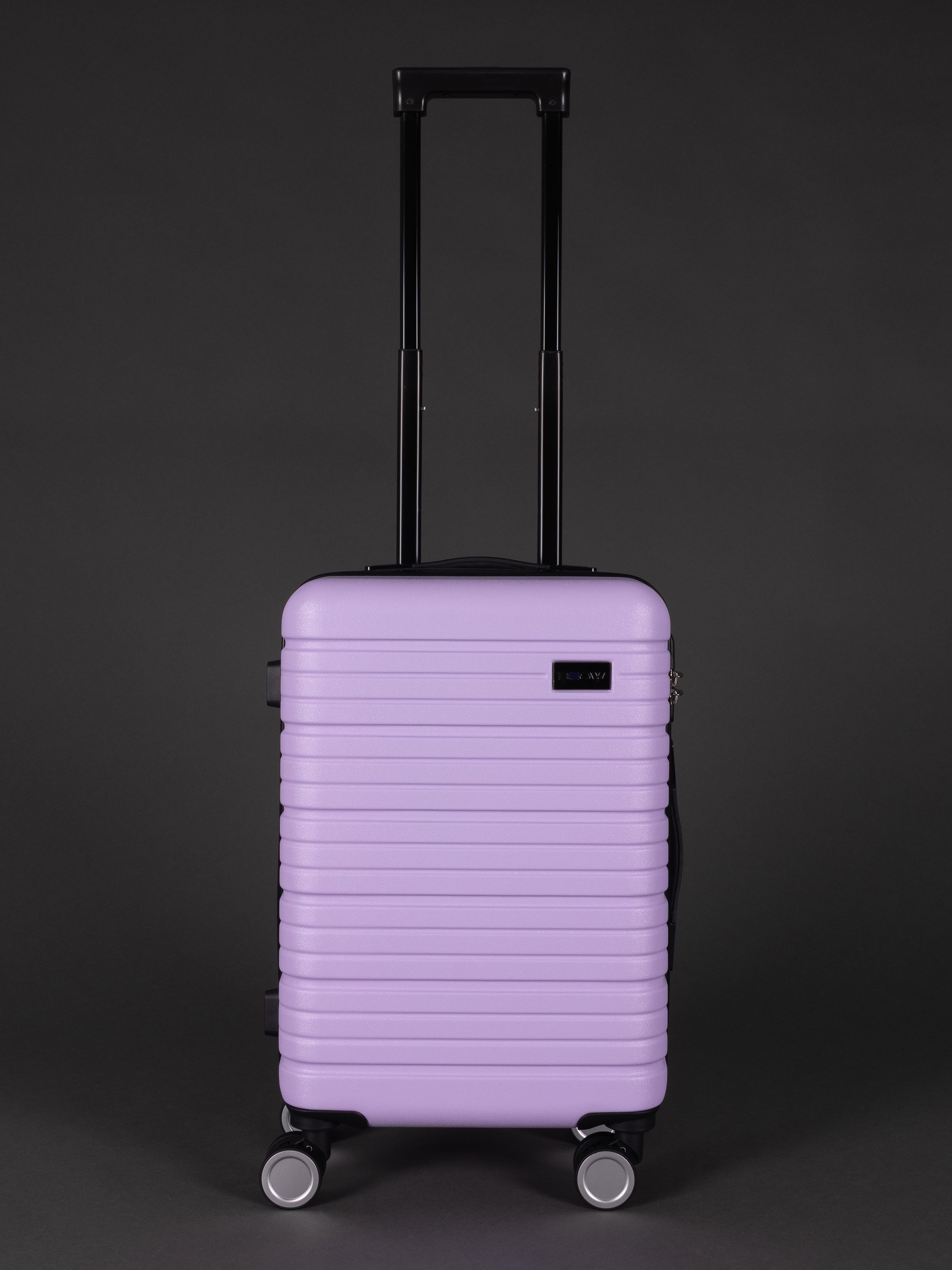BEOW 3 Piece Lavender Luggage Set – 20", 24" & 28" Suitcases with Expandable Hard Shell, Spinner Wheels & TSA Locks