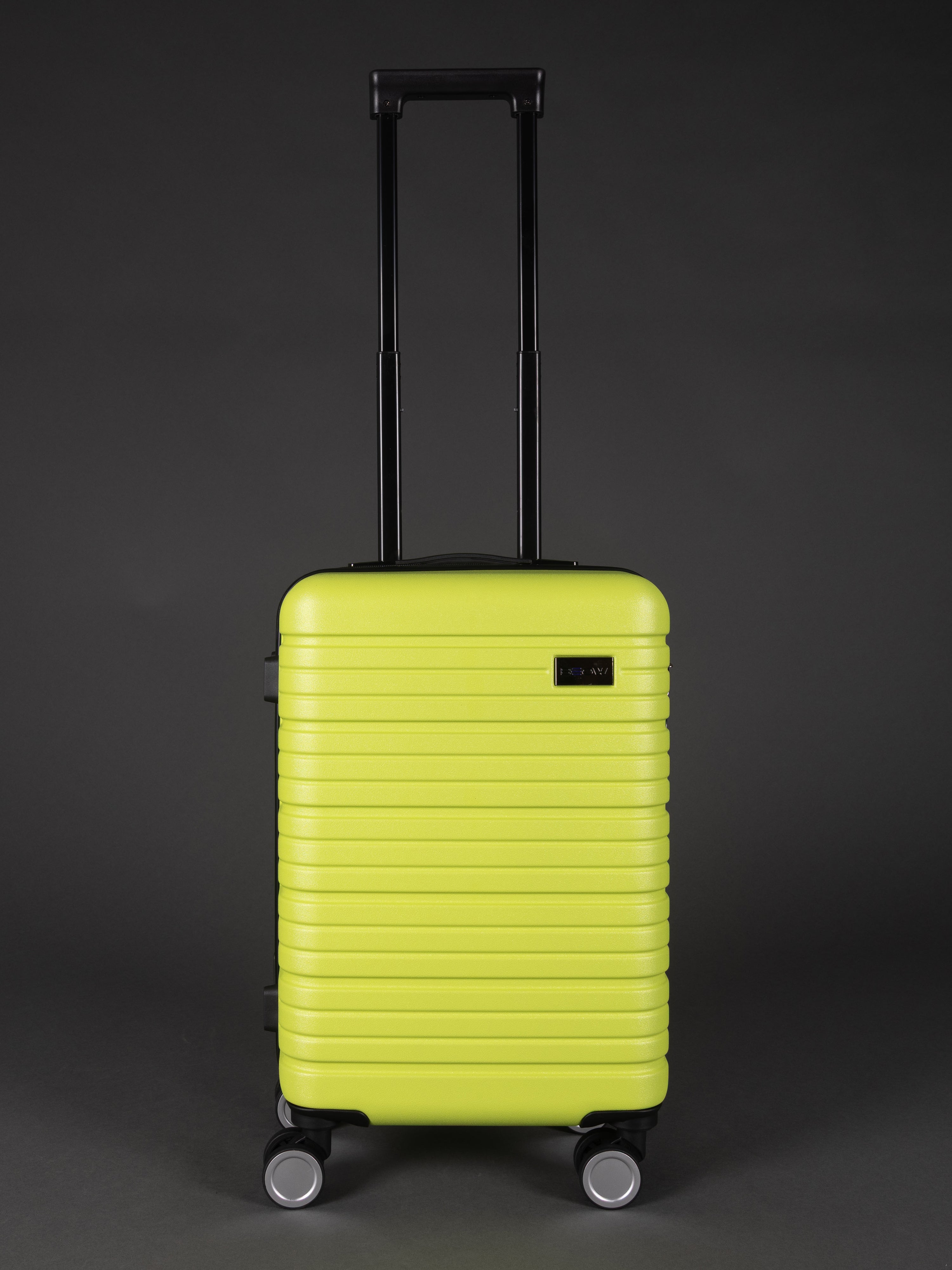 BEOW 3 Piece Lime Green Luggage Set – 20", 24" & 28" Suitcases with Expandable Hard Shell, Spinner Wheels & TSA Locks