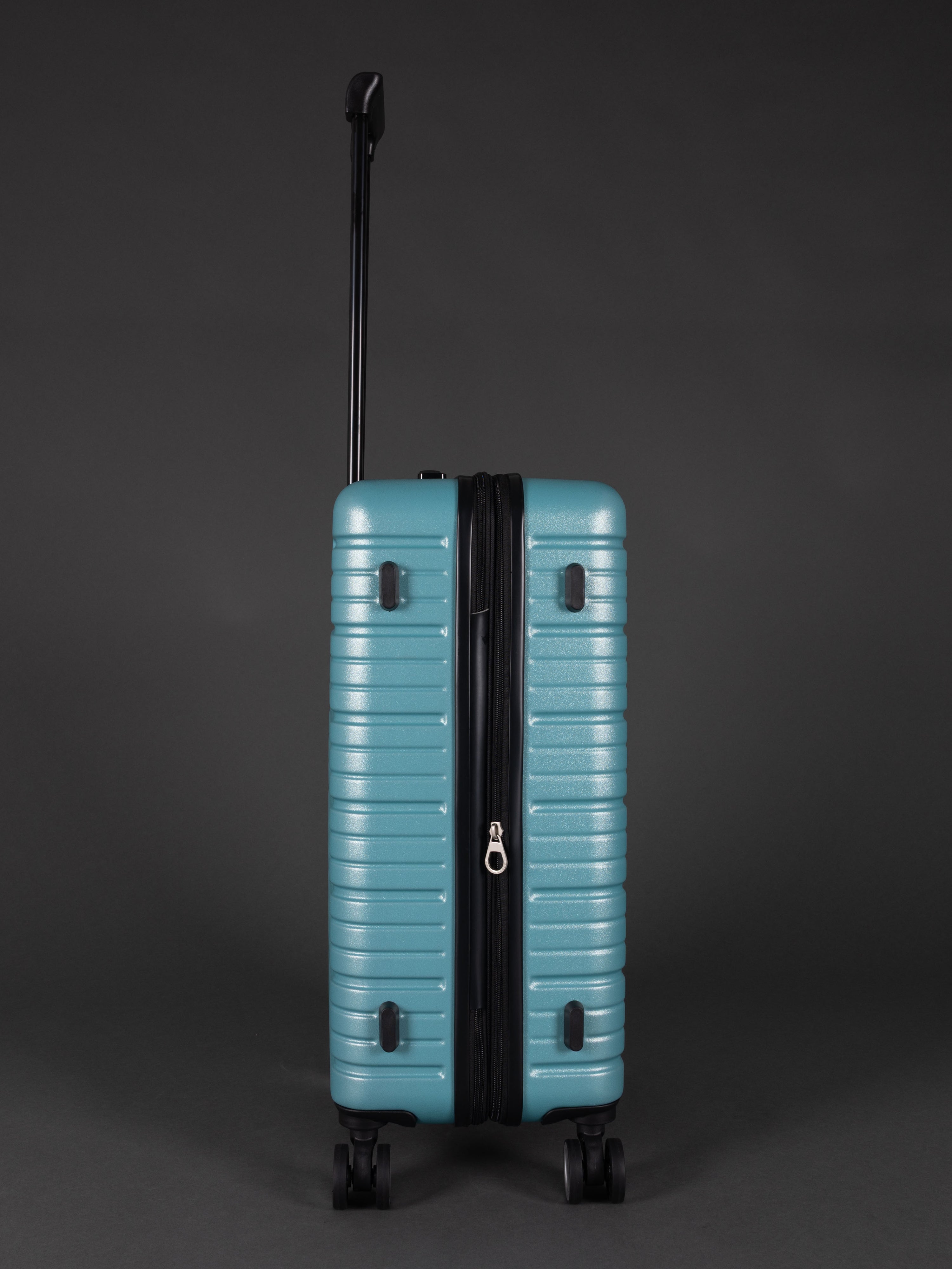BEOW 3 Piece Teal Luggage Set – 20", 24" & 28" Suitcases with Expandable Hard Shell, Spinner Wheels & TSA Locks