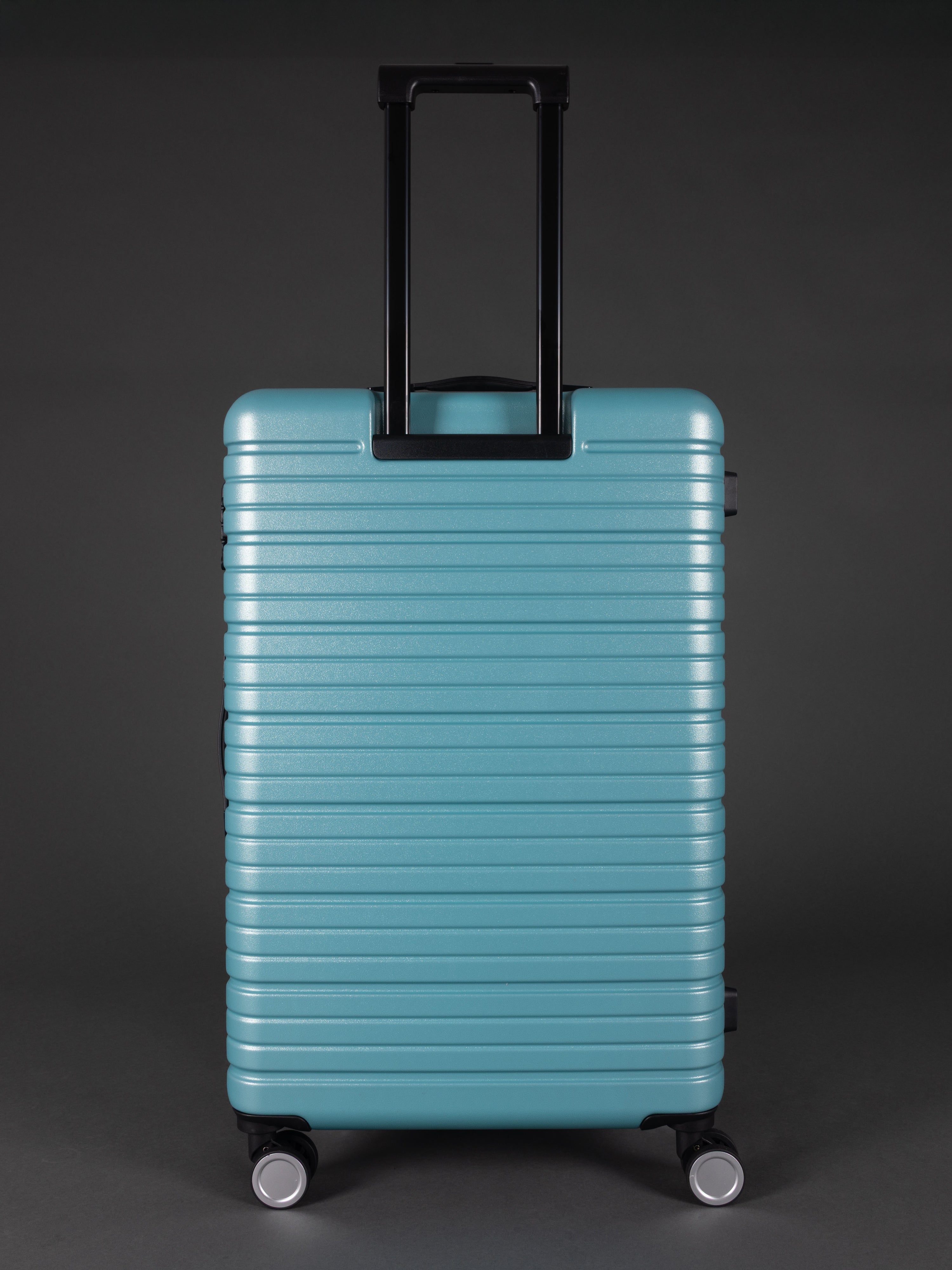 BEOW 3 Piece Teal Luggage Set – 20", 24" & 28" Suitcases with Expandable Hard Shell, Spinner Wheels & TSA Locks