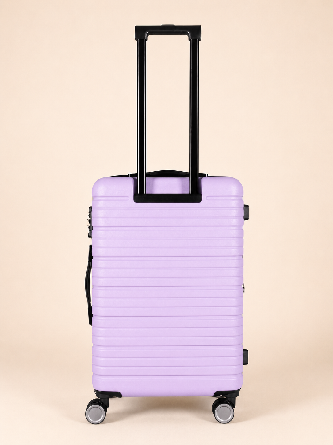 BEOW 3 Piece Lavender Luggage Set – 20", 24" & 28" Suitcases with Expandable Hard Shell, Spinner Wheels & TSA Locks