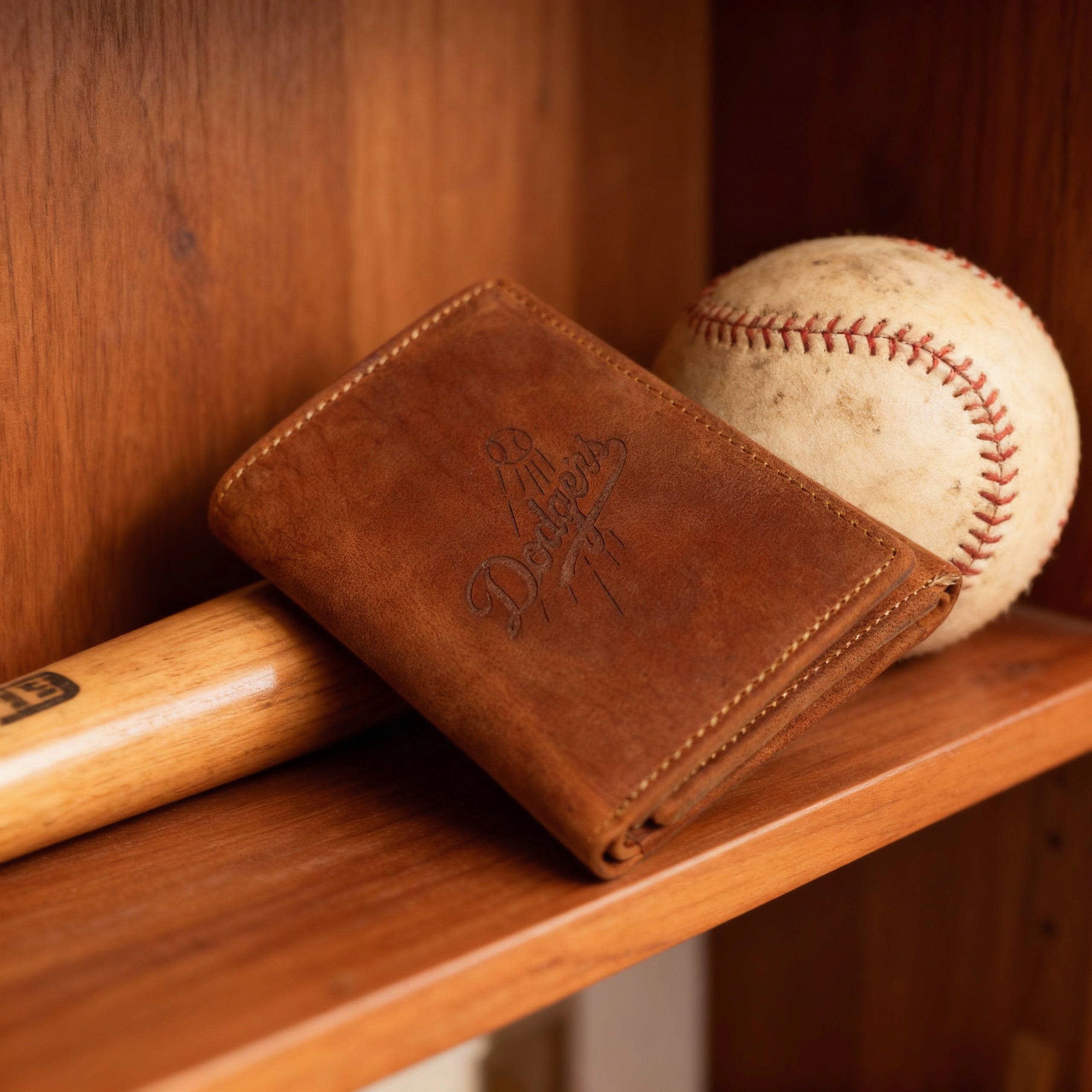 Personalised leather wallet engraved with a name, handcrafted by Willys Wallets, featuring premium leather, multiple card slots, and a timeless slim design ideal for everyday use and gifting