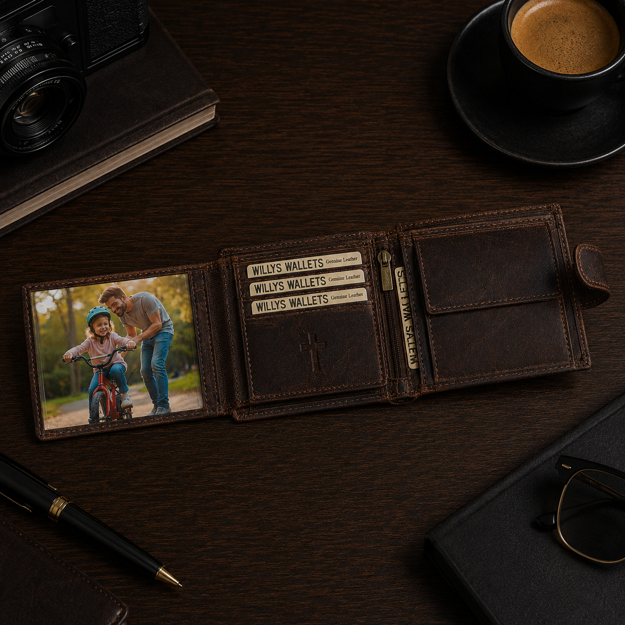 Best Personalised Leather Wallets for Dad UK (2026 Guide) – A Gift He’ll Actually Use Every Day