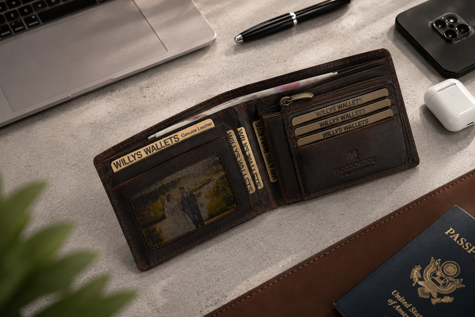 Best Professional Leather Wallets for Men UK (2026 Guide) – Why Dark Brown RFID Wallets Are the Smart Business Choice