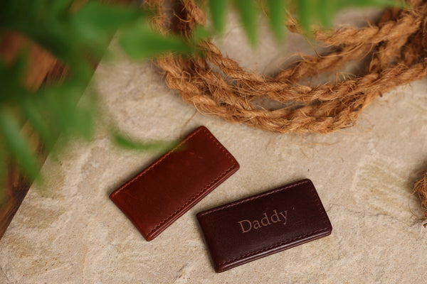 Leather Money clip