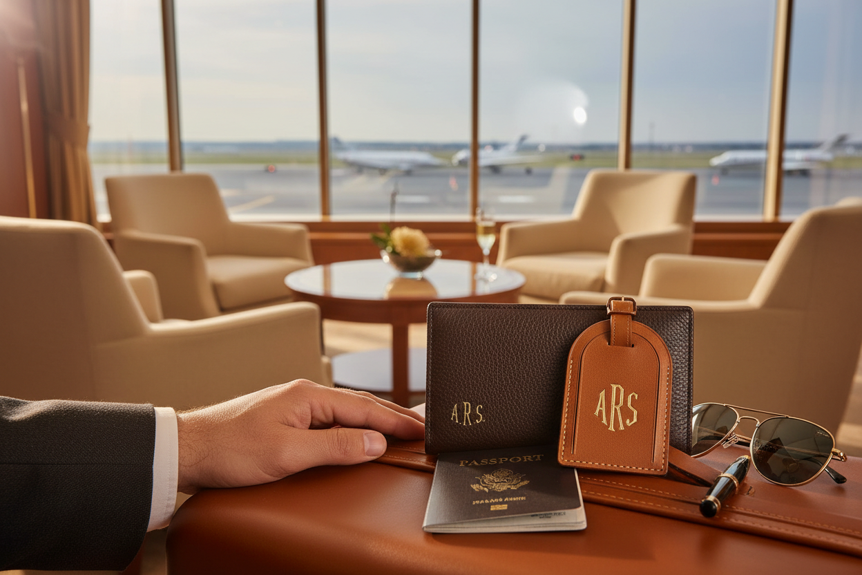 Why Personalised Leather Wallets and Luggage Make the Perfect Travel Gift