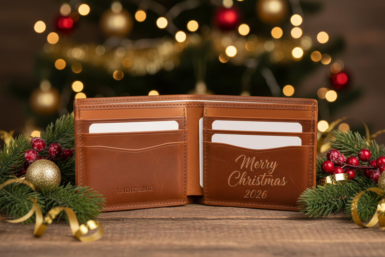 Christmas 2026 Gift Guide: Why a Personalised Leather Wallet Is the Perfect Gift