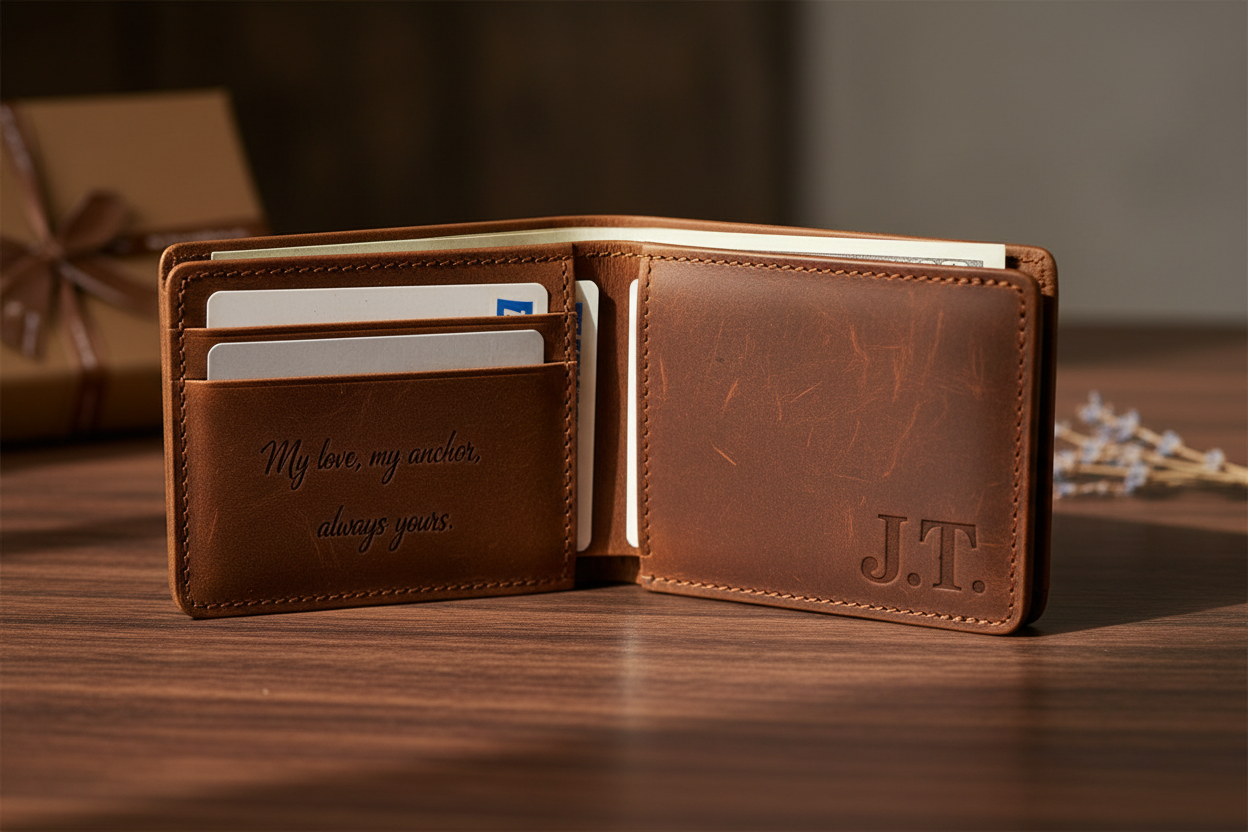 Personalised Leather Wallets: A Timeless Gift That Means More