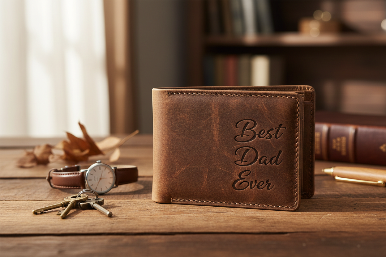 Father’s Day 2026: The Ultimate Guide to Choosing a Personalised Leather Wallet for Dad