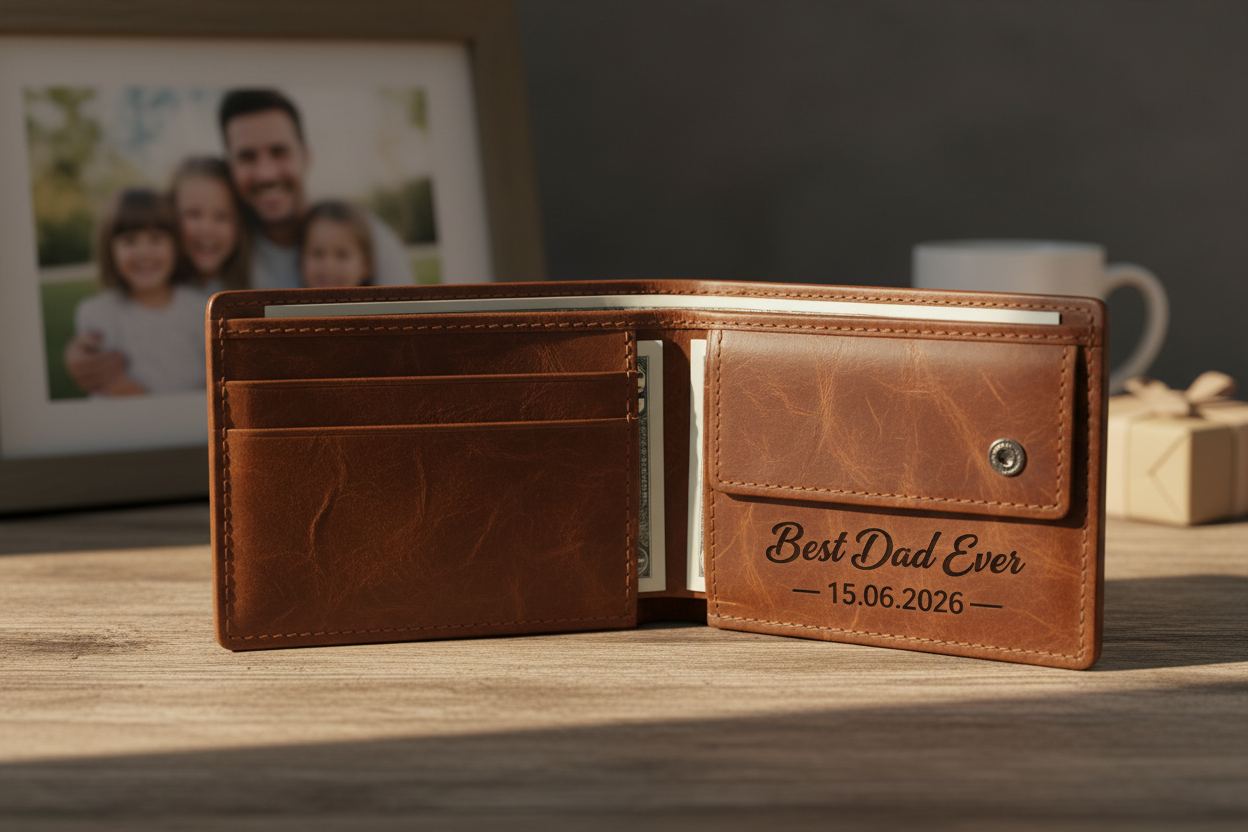 Father’s Day 2026: Why a Personalised Leather Wallet Is the Perfect Gift