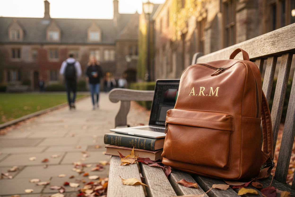 Why Personalised Leather Backpacks Are the Ultimate Back-to-School and University Gift