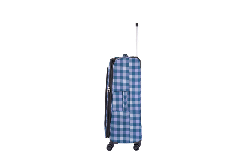 Highbury Polyester Luggage Set with 8 Rolling Spinner/Suitcase Set with 8 Wheels - 71cm / 28 inches, 61cm / 24 inches, 55cm / 20 inches