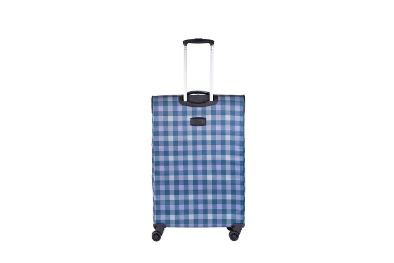 Highbury Polyester Luggage Set with 8 Rolling Spinner/Suitcase Set with 8 Wheels - 71cm / 28 inches, 61cm / 24 inches, 55cm / 20 inches