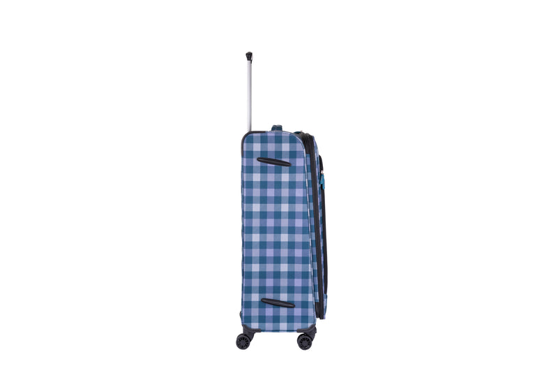 Highbury Polyester Luggage Set with 8 Rolling Spinner/Suitcase Set with 8 Wheels - 71cm / 28 inches, 61cm / 24 inches, 55cm / 20 inches