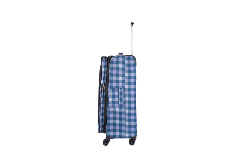 Highbury Polyester Luggage Set with 8 Rolling Spinner/Suitcase Set with 8 Wheels - 71cm / 28 inches, 61cm / 24 inches, 55cm / 20 inches