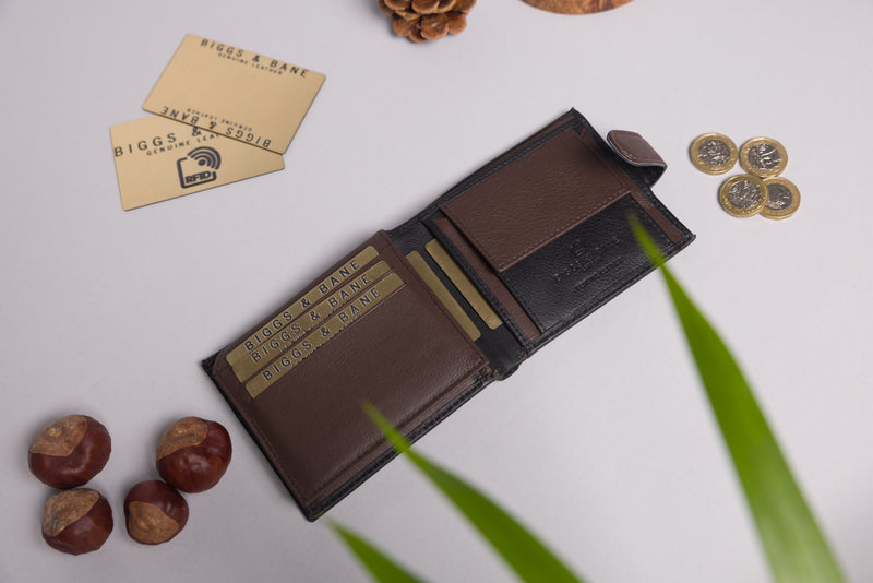 "Classic leather wallet gift for men"