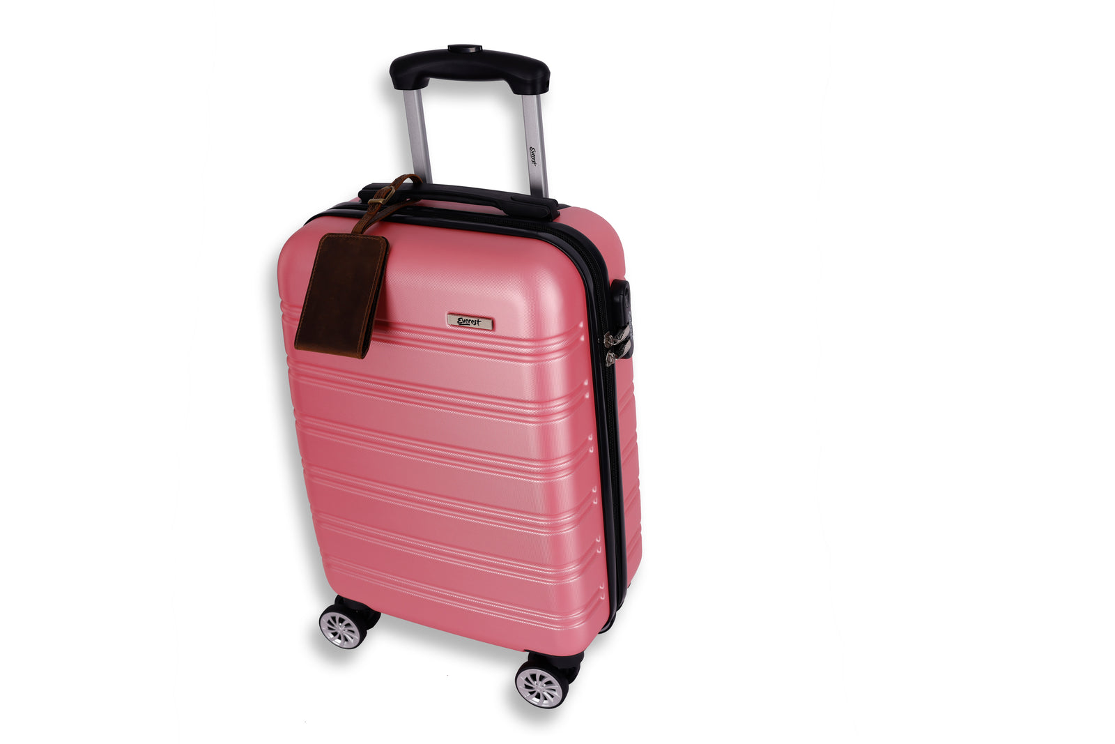 Light pink hard shell suitcase shop