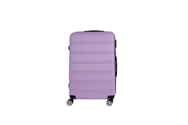 Everest Hardside Luggage ABS Hard-Shell Spinner/Suitcase Set with 8 Wheels - 71cm / 28 inches, 61cm / 24 inches, 55cm / 20 inches 3 Piece Set (20", 24",28")