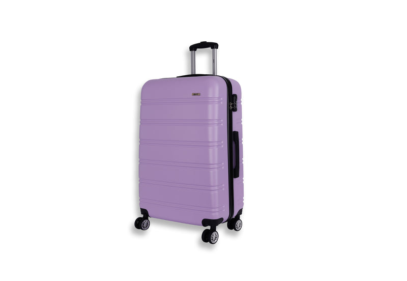 Everest Hardside Luggage ABS Hard-Shell Spinner/Suitcase Set with 8 Wheels - 71cm / 28 inches, 61cm / 24 inches, 55cm / 20 inches 3 Piece Set (20", 24",28")