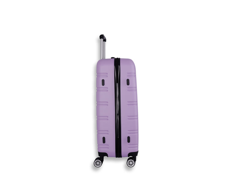 Everest Hardside Luggage ABS Hard-Shell Spinner/Suitcase Set with 8 Wheels - 71cm / 28 inches, 61cm / 24 inches, 55cm / 20 inches 3 Piece Set (20", 24",28")