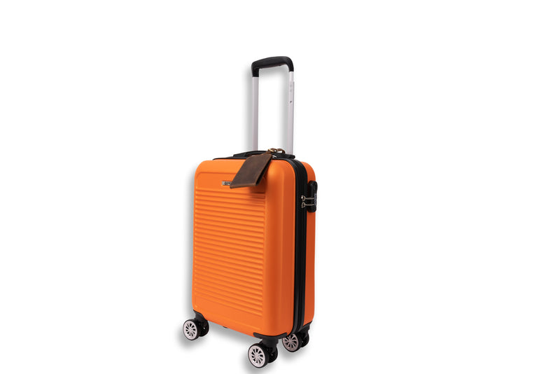 Everest Hardside Luggage ABS Hard-Shell Spinner/Suitcase Set with 8 Wheels - 71cm / 28 inches, 61cm / 24 inches, 55cm / 20 inches 3 Piece Set (20", 24",28")