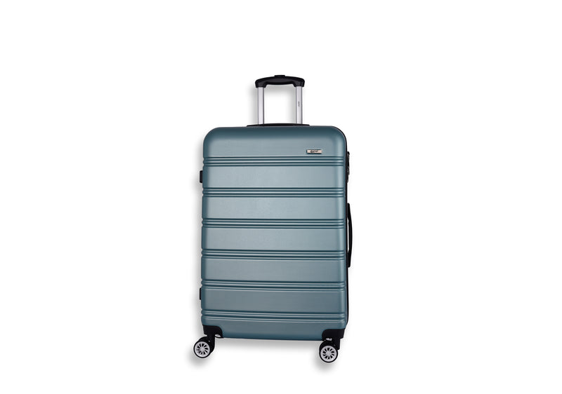 Everest Hardside Luggage ABS Hard-Shell Spinner/Suitcase Set with 8 Wheels - 71cm / 28 inches, 61cm / 24 inches, 55cm / 20 inches 3 Piece Set (20", 24",28")