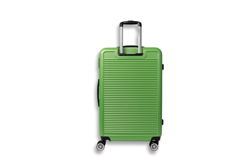Everest Hardside Luggage ABS Hard-Shell Spinner/Suitcase Set with 8 Wheels - 71cm / 28 inches, 61cm / 24 inches, 55cm / 20 inches 3 Piece Set (20", 24",28")