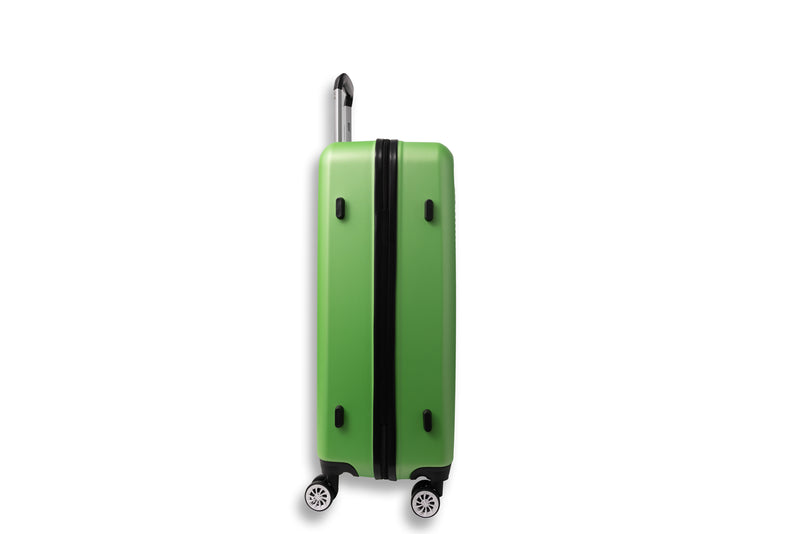 Everest Hardside Luggage ABS Hard-Shell Spinner/Suitcase Set with 8 Wheels - 71cm / 28 inches, 61cm / 24 inches, 55cm / 20 inches 3 Piece Set (20", 24",28")