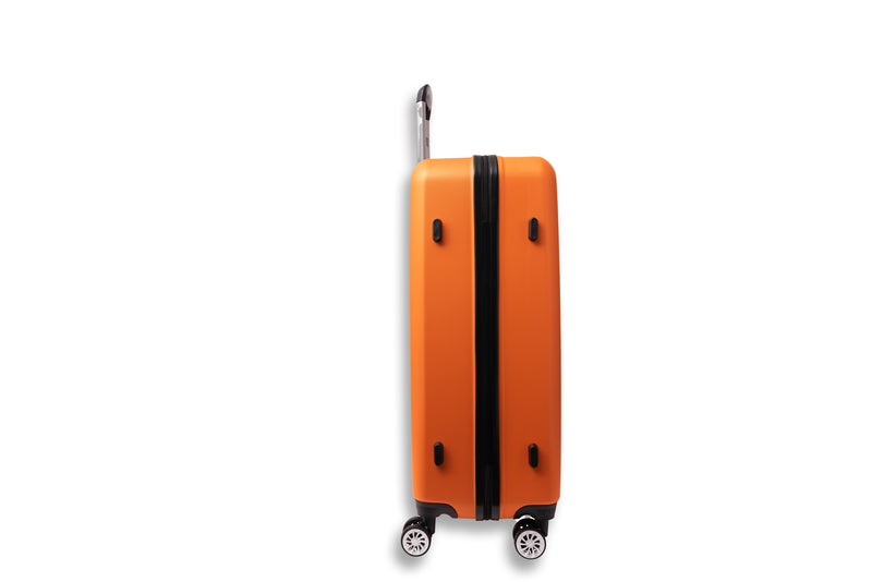 Everest Hardside Luggage ABS Hard-Shell Spinner/Suitcase Set with 8 Wheels - 71cm / 28 inches, 61cm / 24 inches, 55cm / 20 inches 3 Piece Set (20", 24",28")